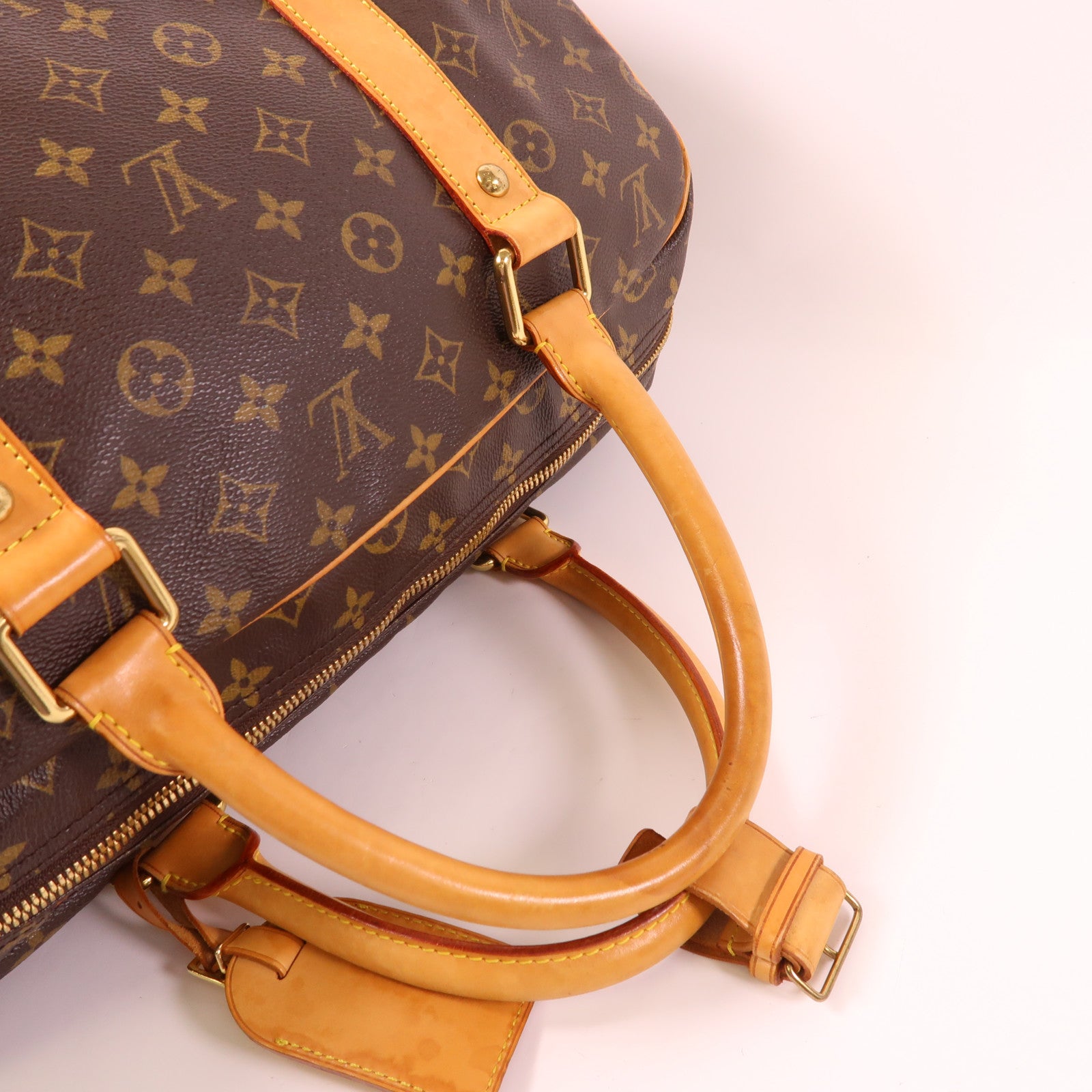 LOUIS VUITTON Monogram Carryall金扣手挽袋