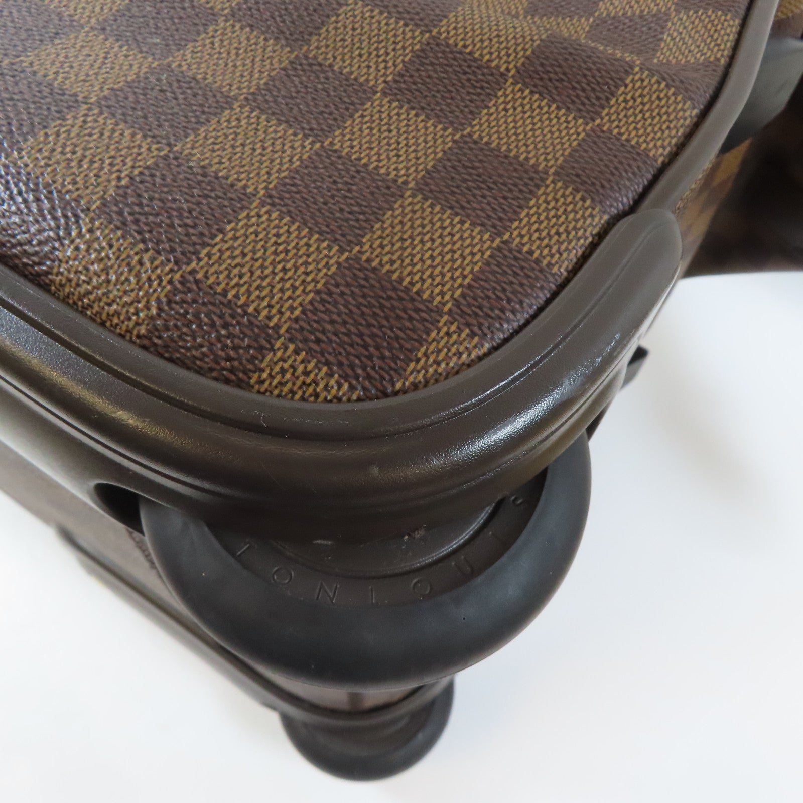 LOUIS VUITTON Damier Eole 50 Boston Carry Bag金扣手挽袋啡色