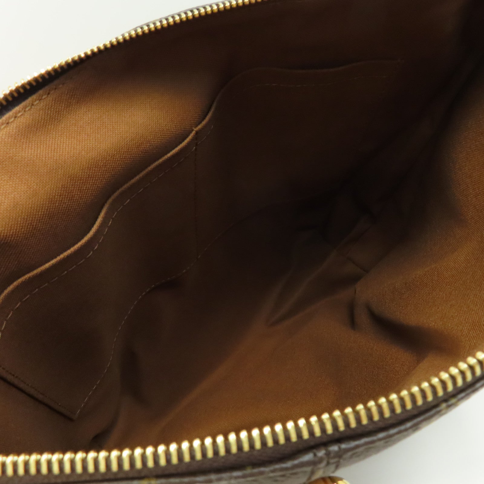 LOUIS VUITTON Monogram Totally PM金扣肩背袋啡色