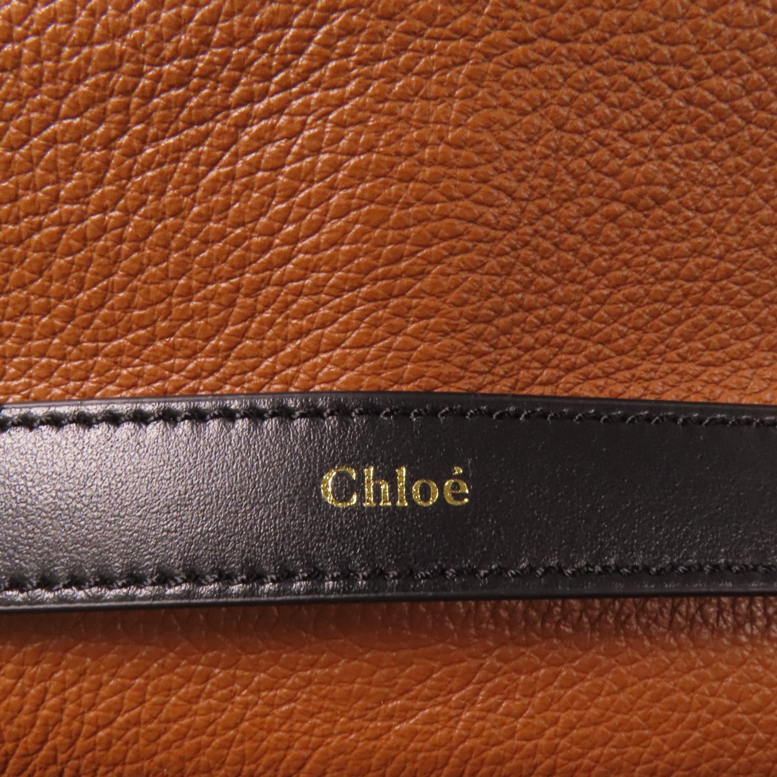 Chloe 牛皮皮革Penelope金扣手挽肩背兩用袋