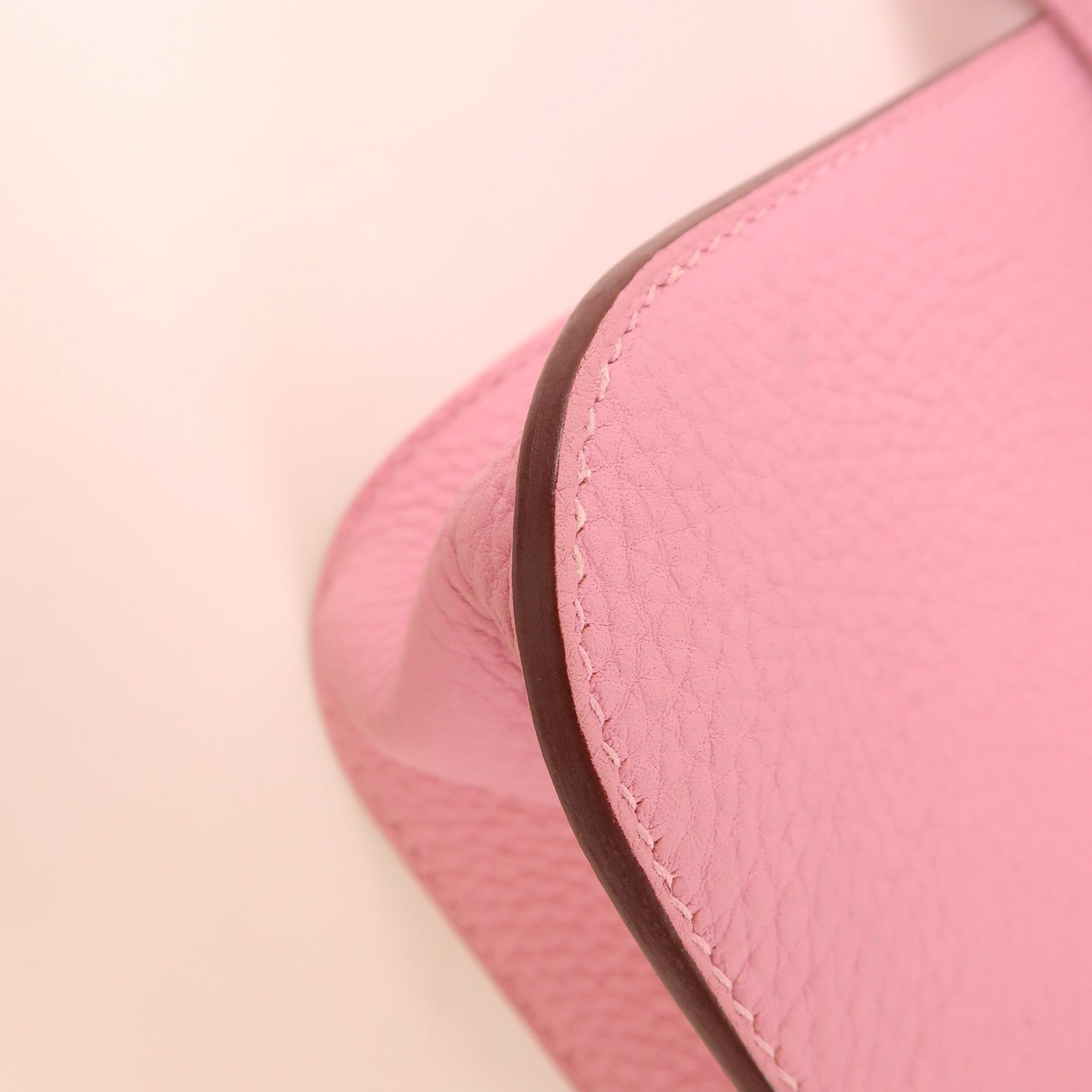 HERMES Togo皮革Halzan 25手挽肩背兩用袋X9 Mauve Sylvestre