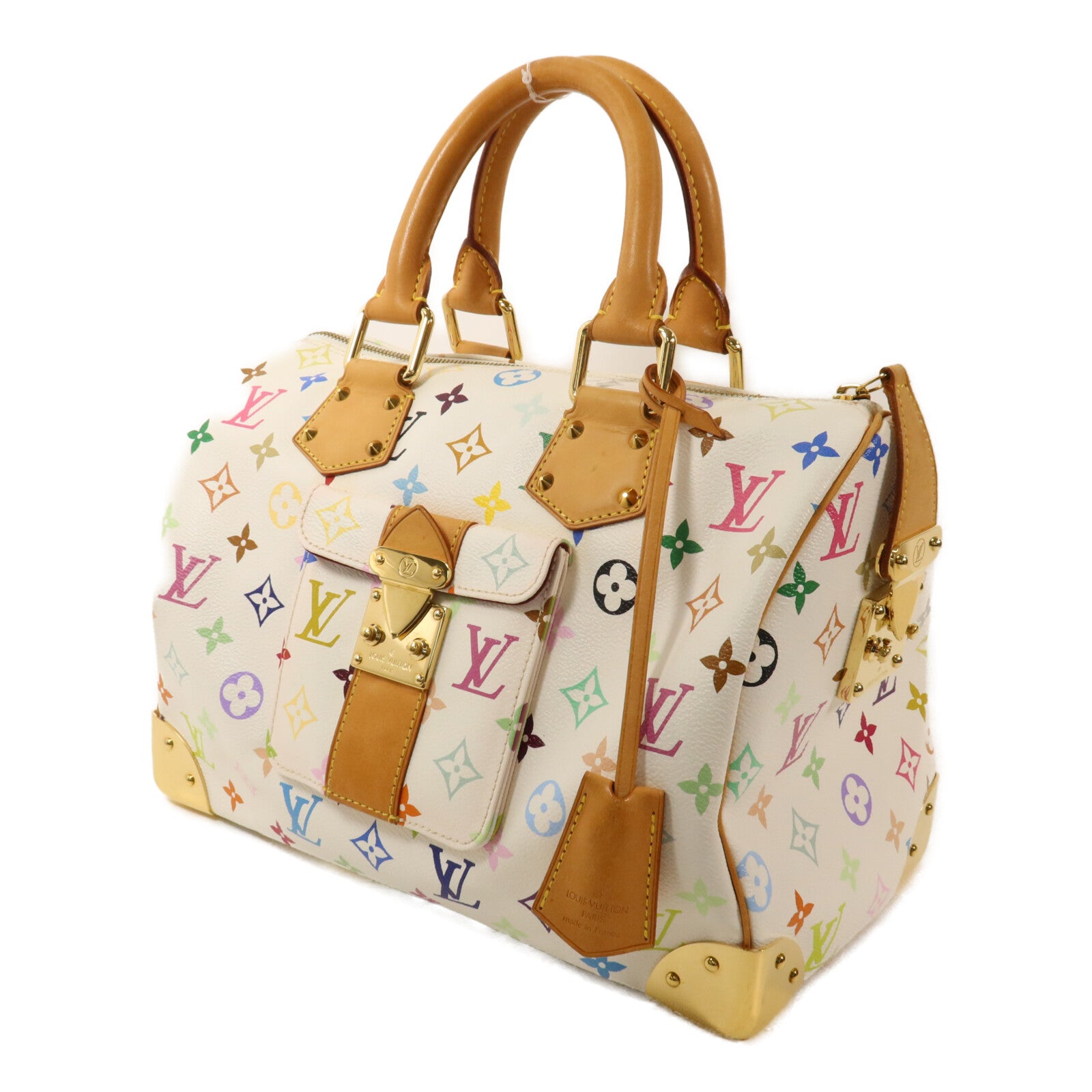 LOUIS VUITTON Monogram Multicolore Speedy 30手挽袋