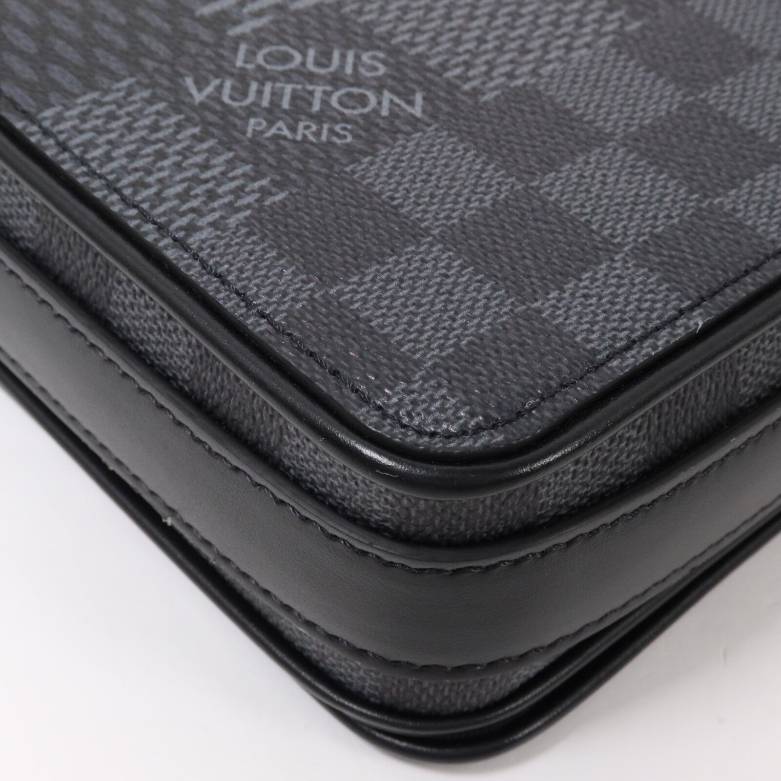 LOUIS VUITTON Damier Graphite Studio Messenger肩背袋