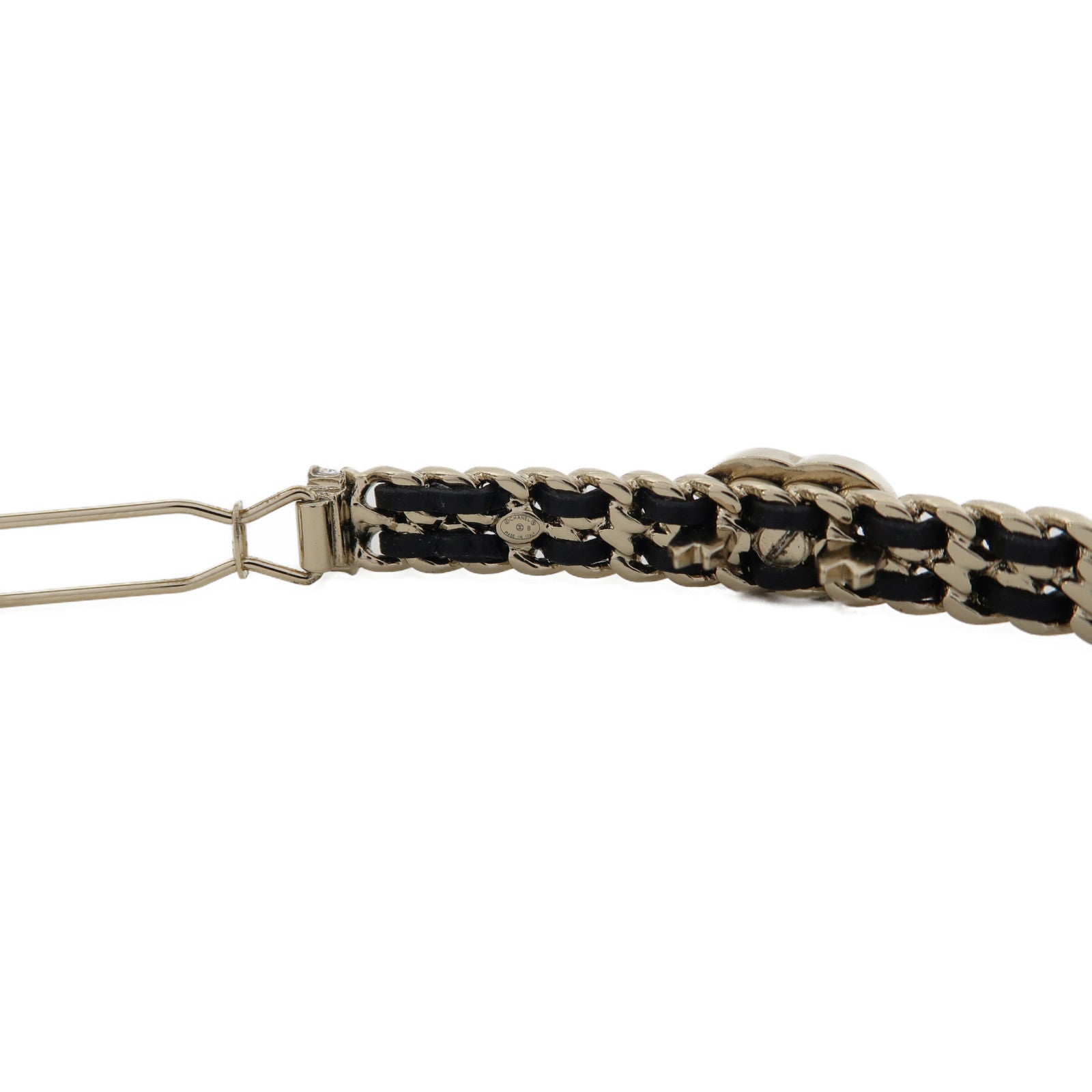 CHANEL 金屬Hair Clip髮夾金色