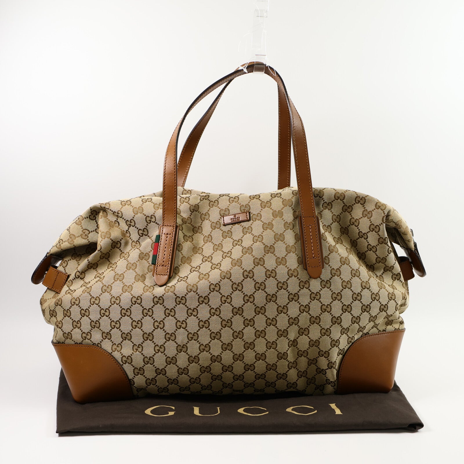 GUCCI 帆布Tote Bag肩背袋