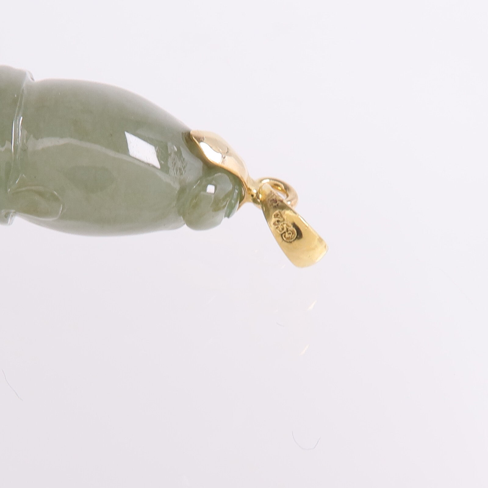 JEWELRY 18K黃金Pendant Top翡翠吊墜