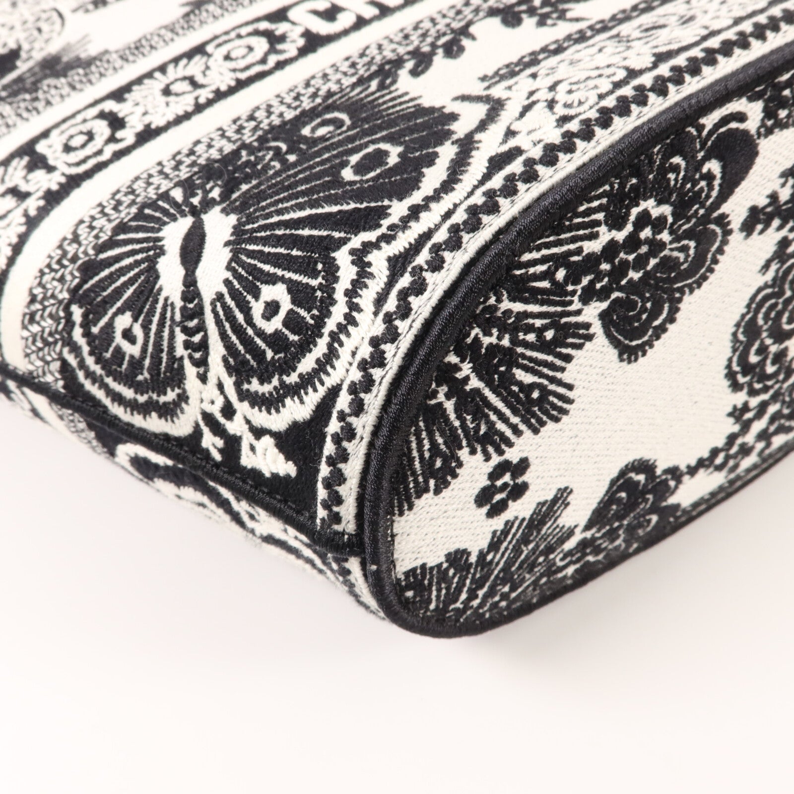 Dior 帆布Butterfly Bandana Hat Bucket Bag手挽肩背兩用袋
