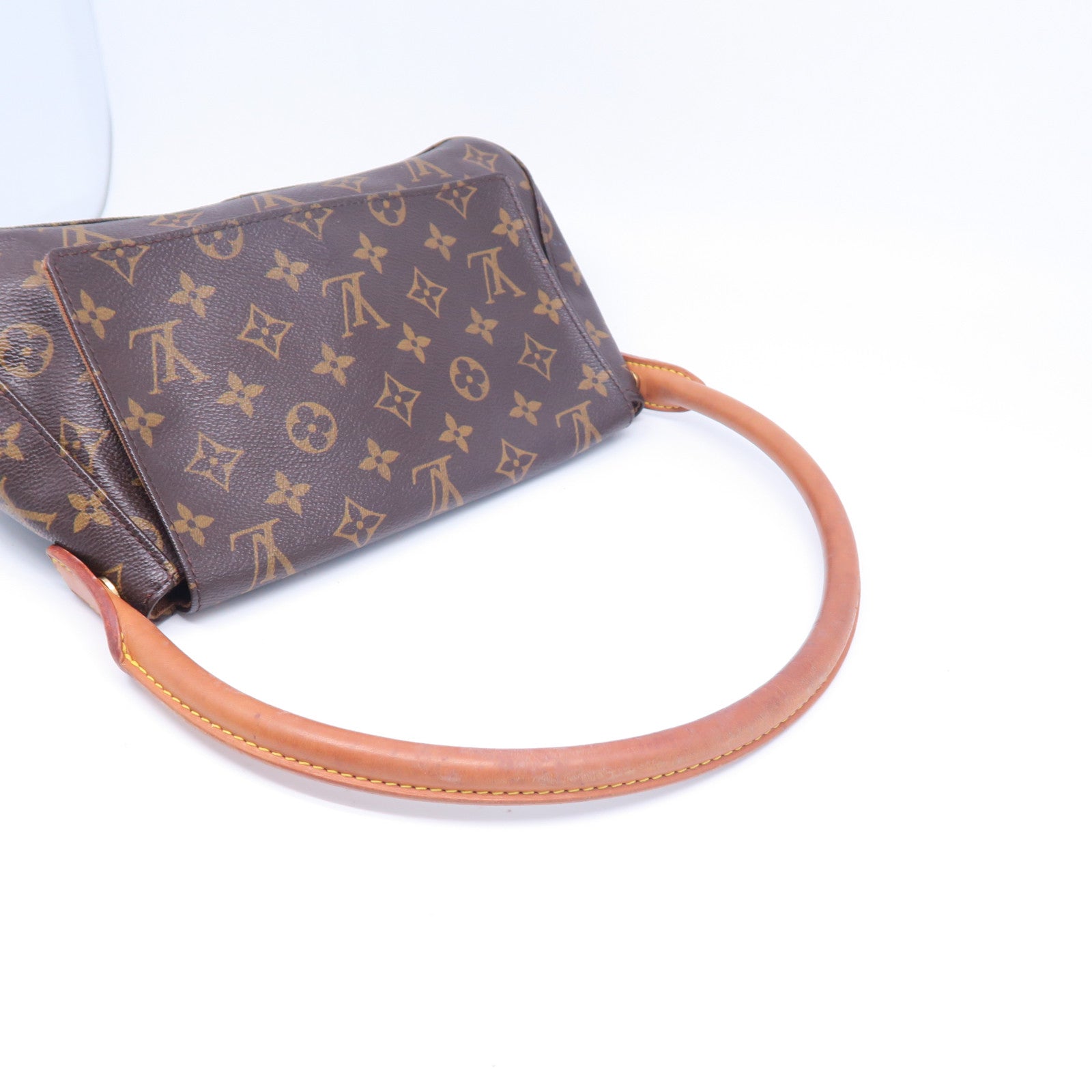 LOUIS VUITTON 【激減優惠】Monogram Mini Looping金扣肩背袋啡色