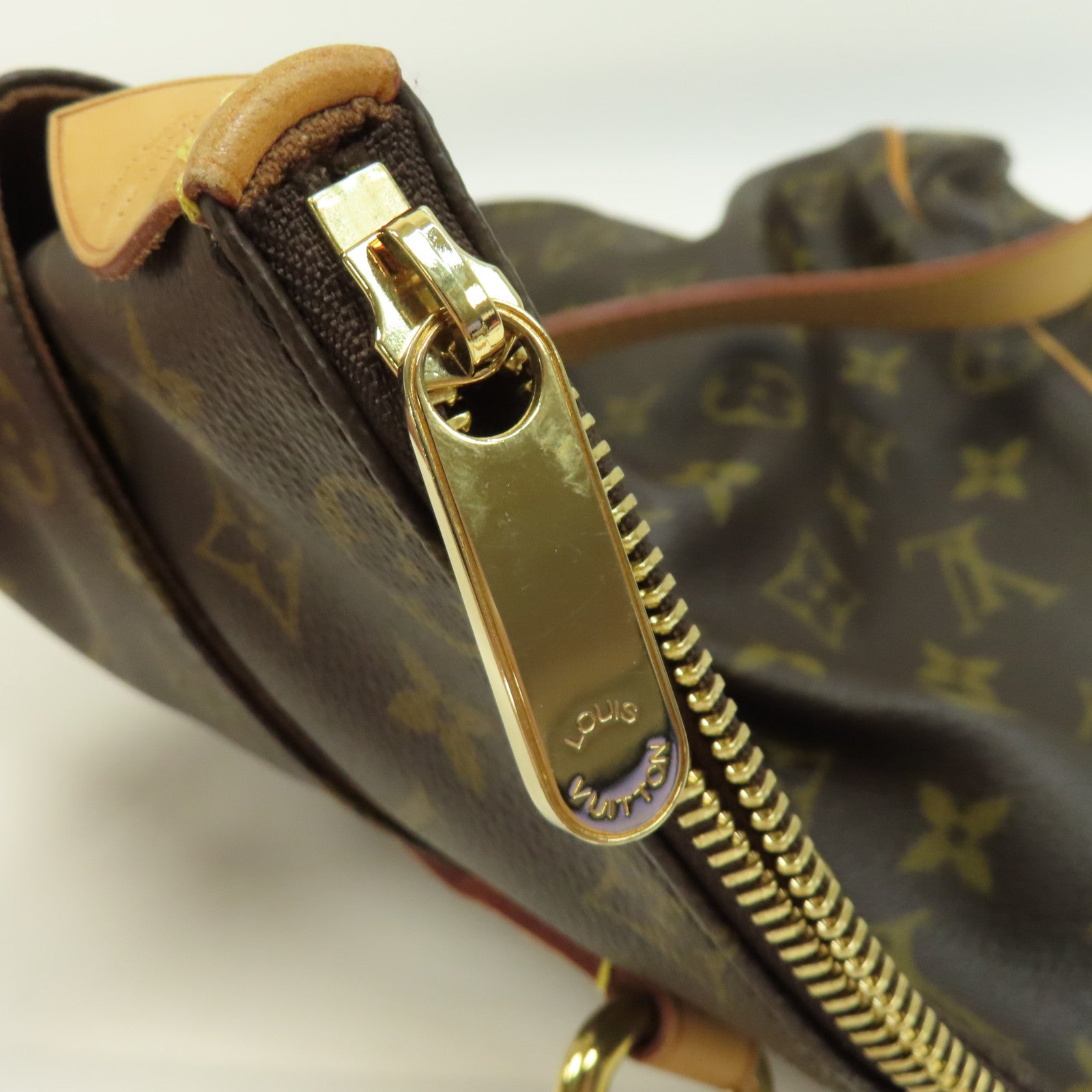 LOUIS VUITTON Monogram Totally PM金扣肩背袋啡色