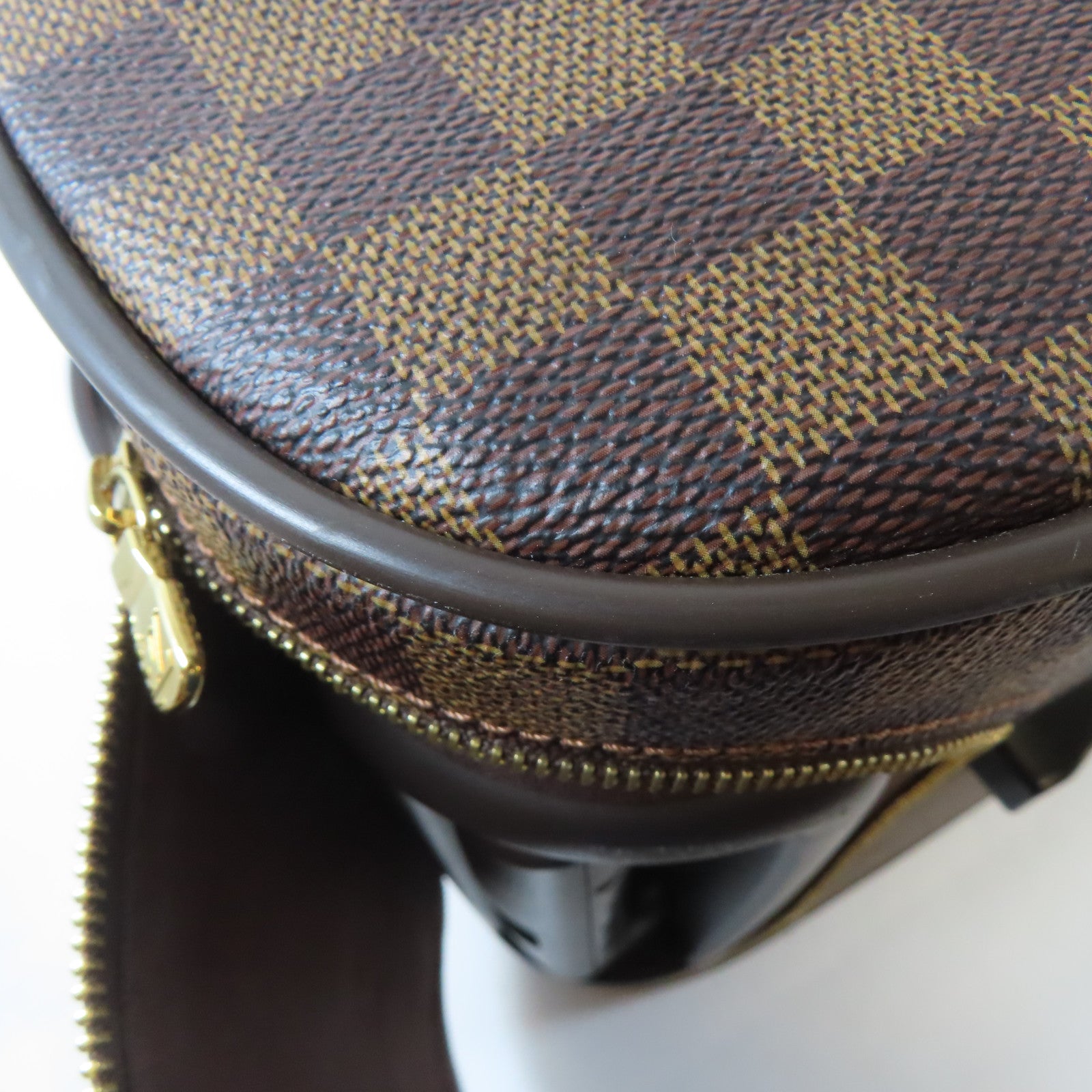 LOUIS VUITTON Damier Eole 50 Boston Carry Bag金扣手挽袋啡色