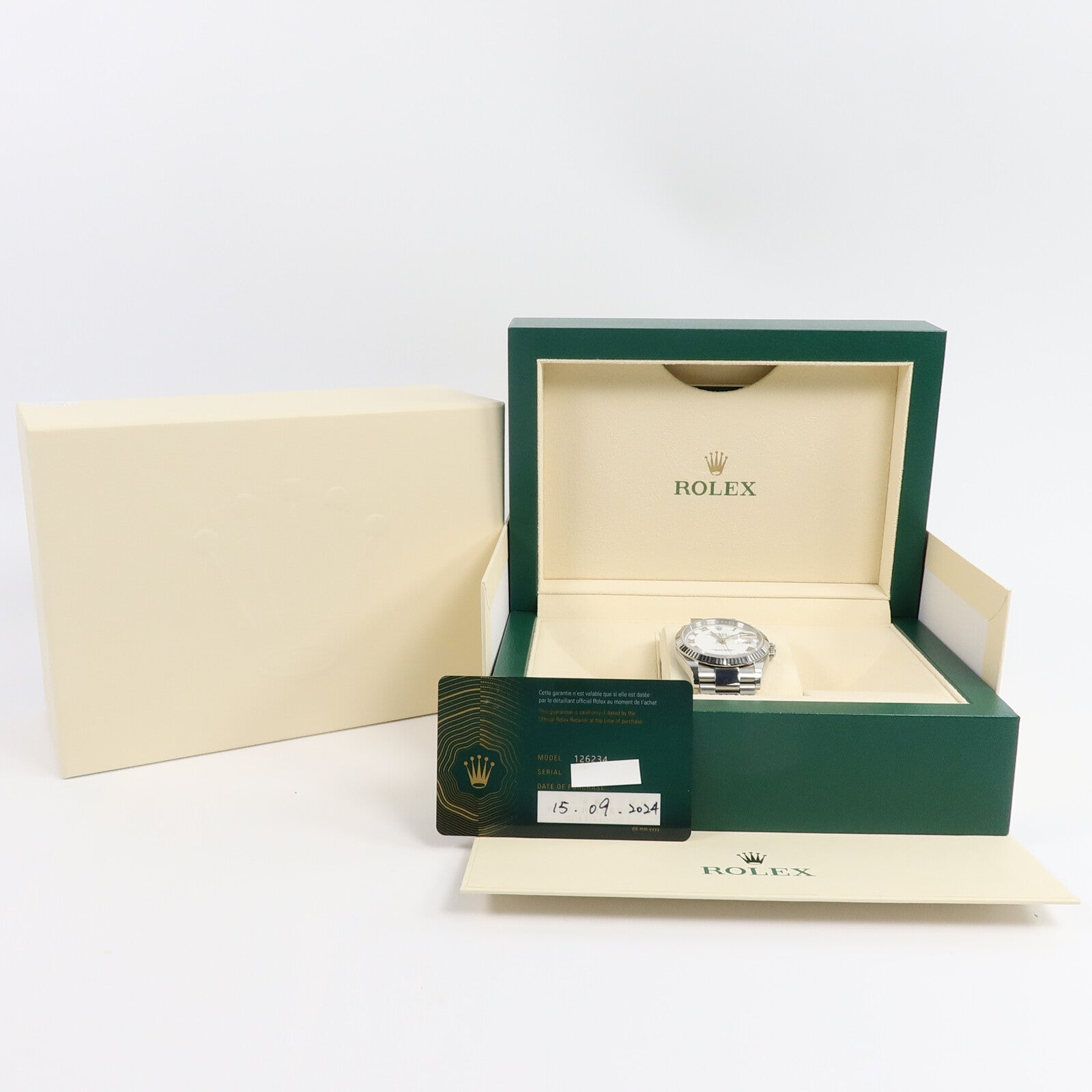 ROLEX DetaJust 126234