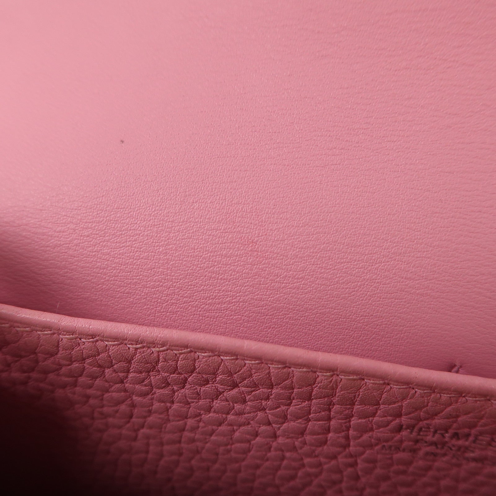 HERMES Togo皮革Halzan 25手挽肩背兩用袋X9 Mauve Sylvestre