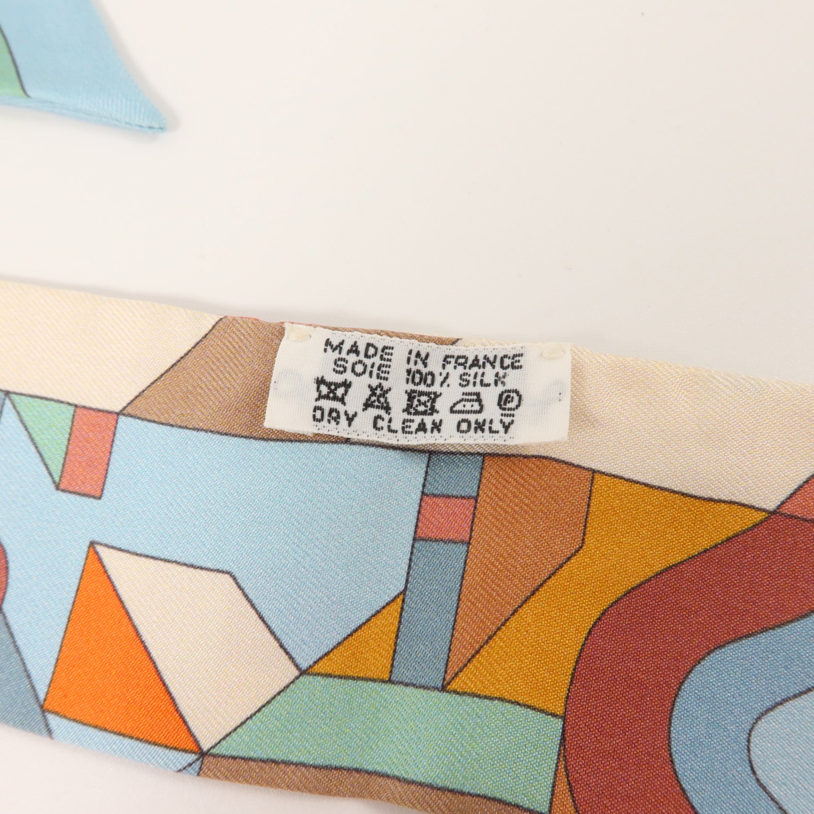 HERMES 絲質Twilly絲巾