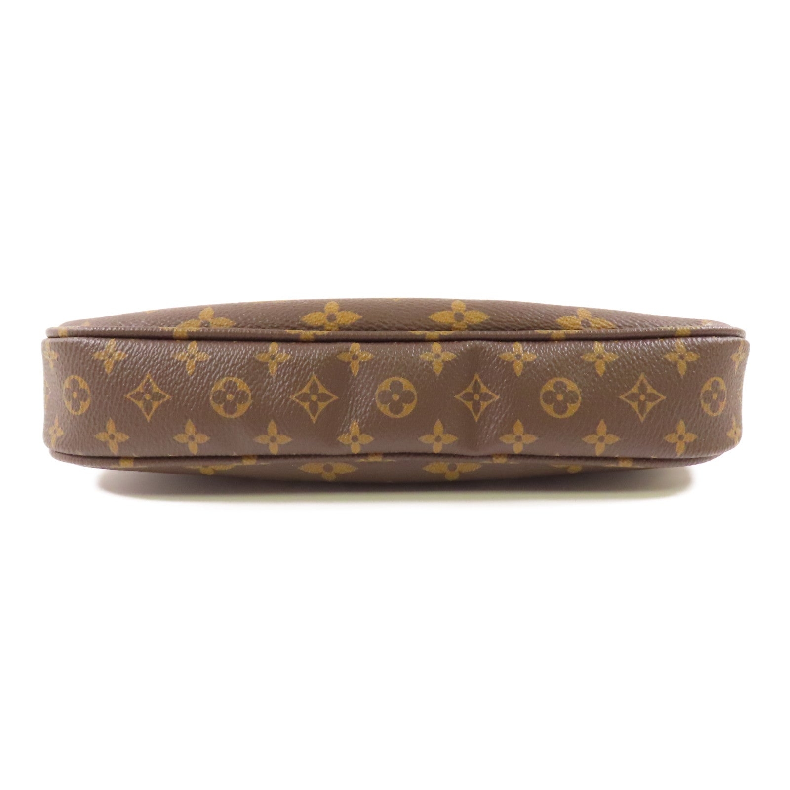 LOUIS VUITTON 【激減優惠】Monogram Multi Pochette Accessoires金扣手挽肩背兩用袋棕色