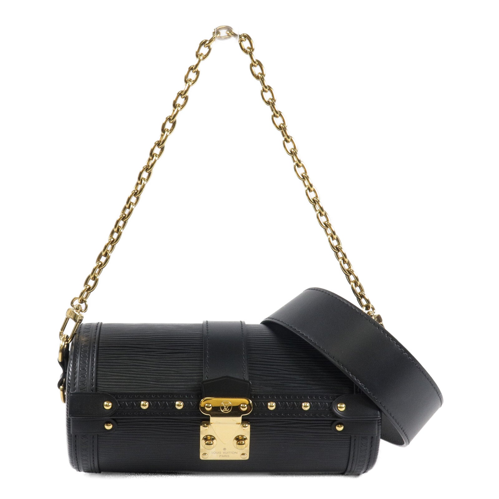LOUIS VUITTON Epi Papillon Trunk手挽肩背兩用袋