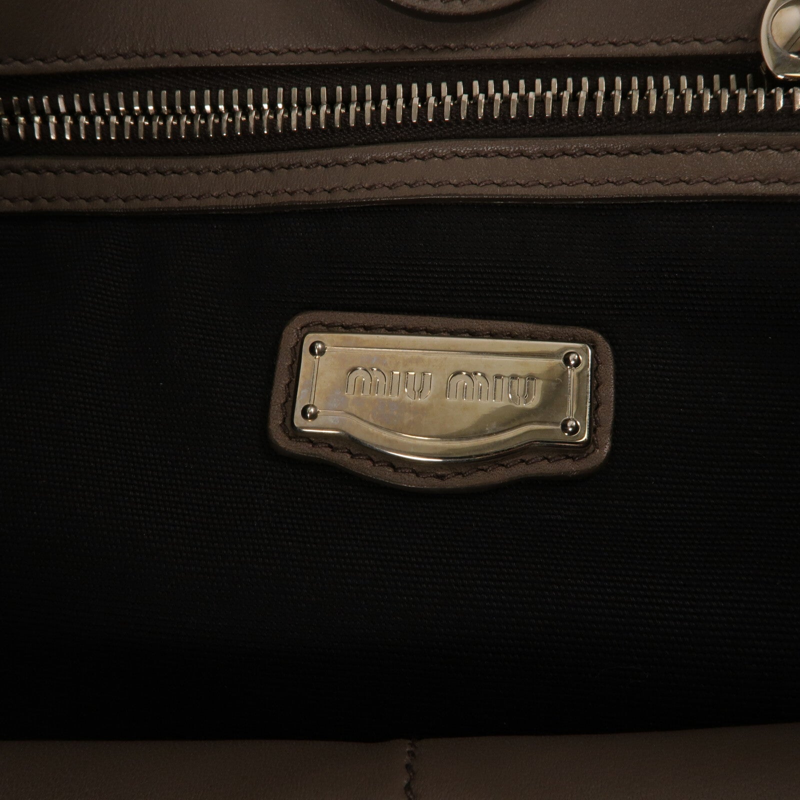 Miu Miu 牛皮皮革Tote Bag手挽袋