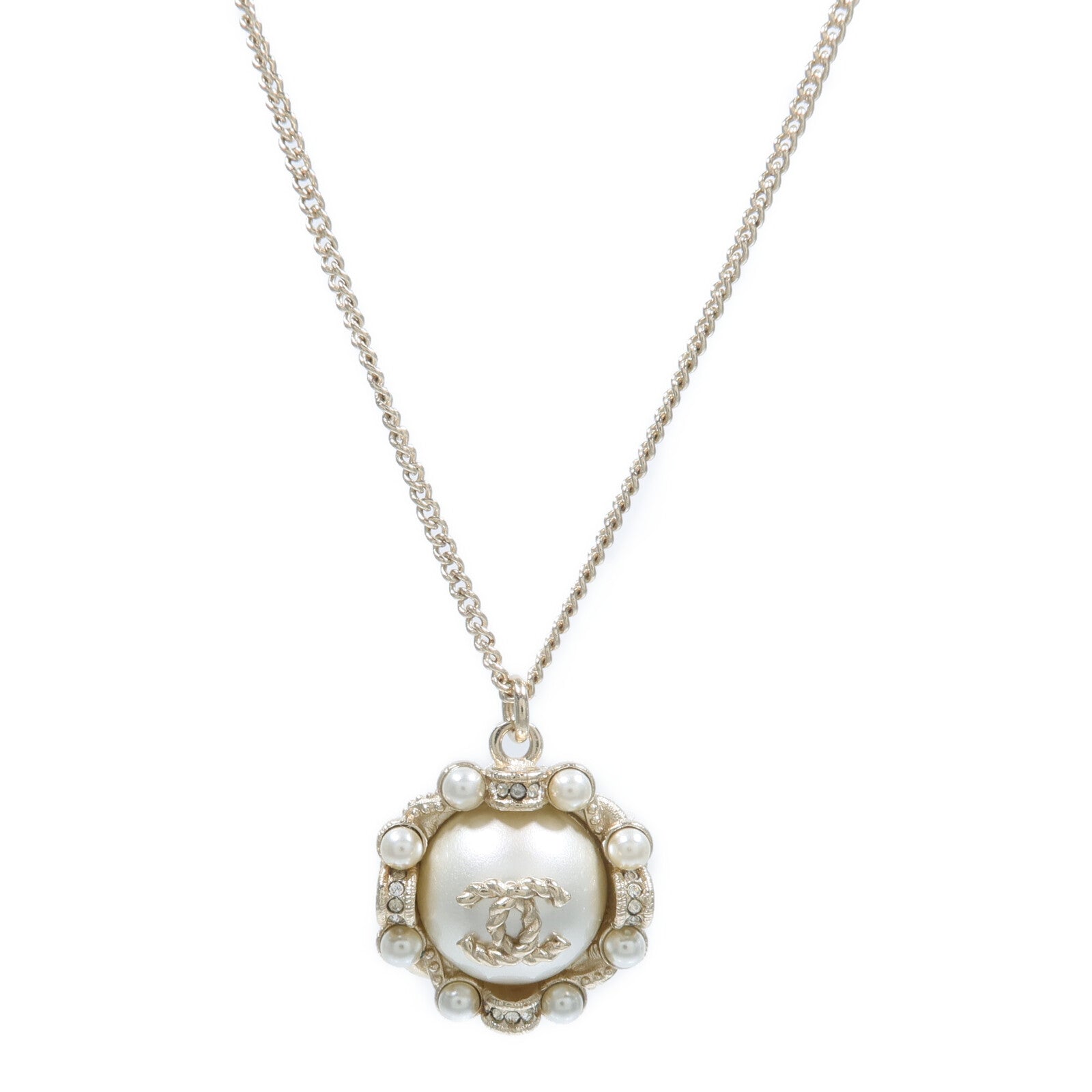 CHANEL PVC/金屬Necklace項鍊