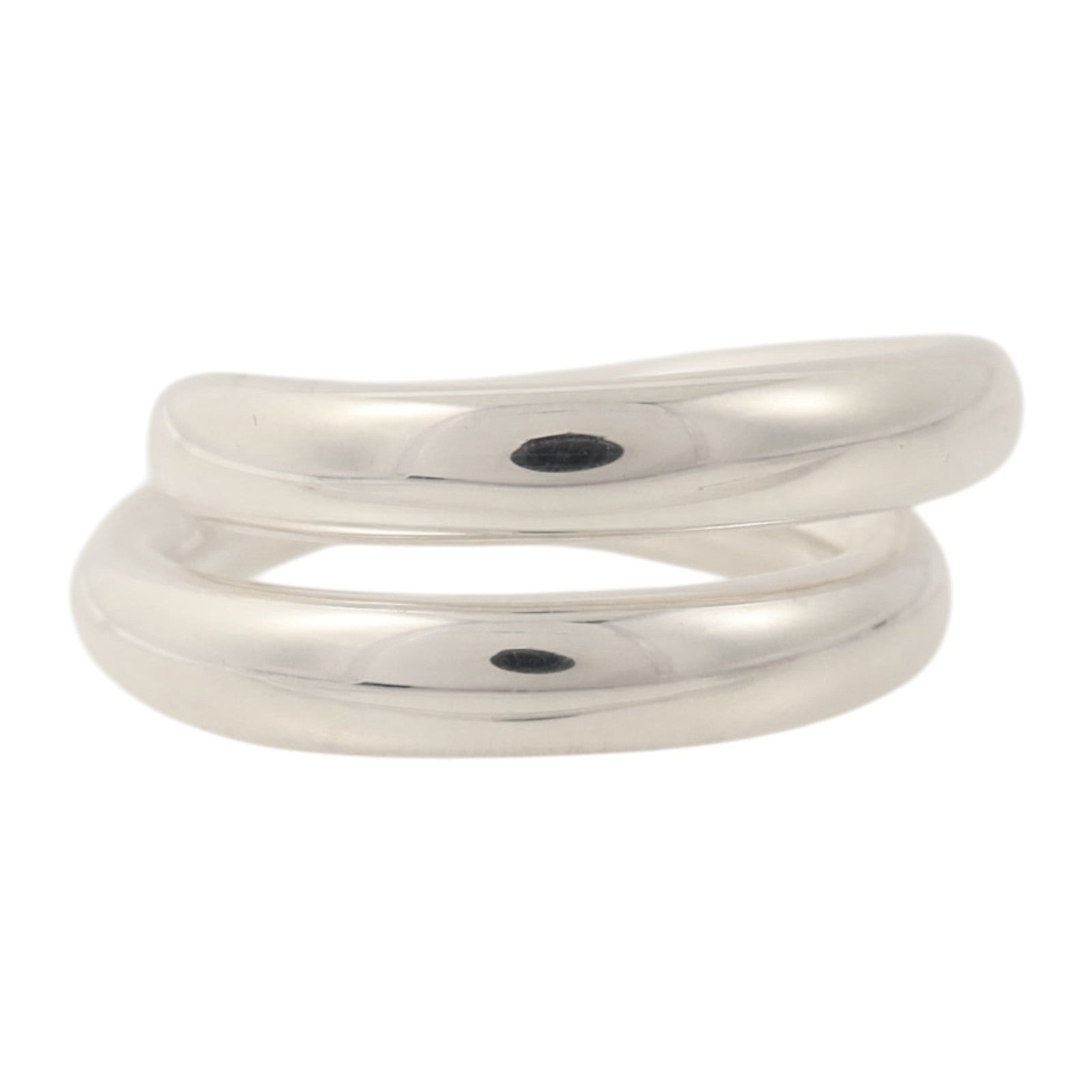 HERMES 925純銀Vertige Ring戒指Hermes#52/US#5.5