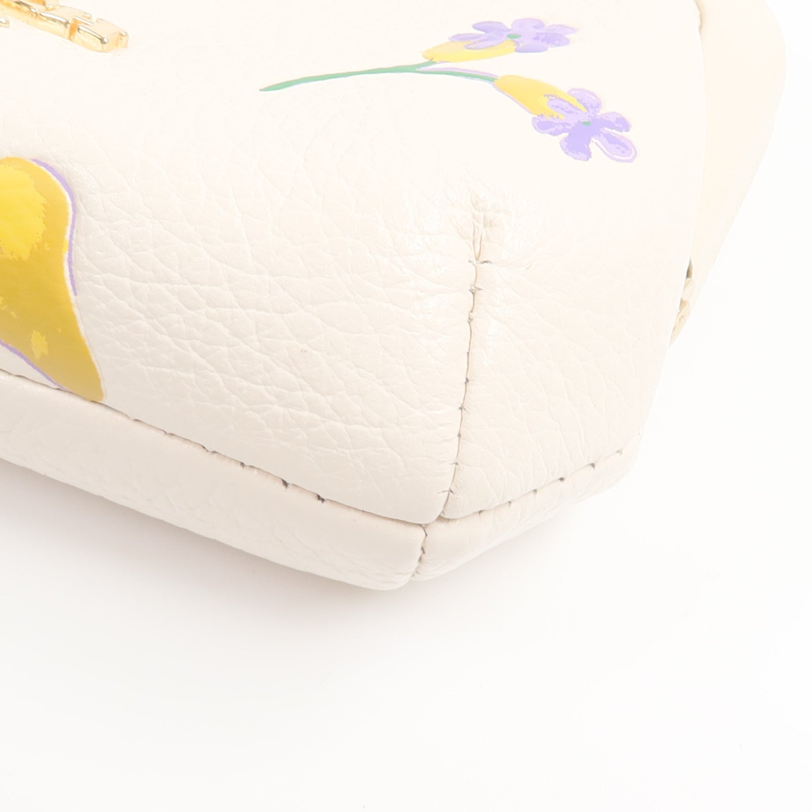 COACH Refined Pebble皮革Kisslock Coin Purse零錢包