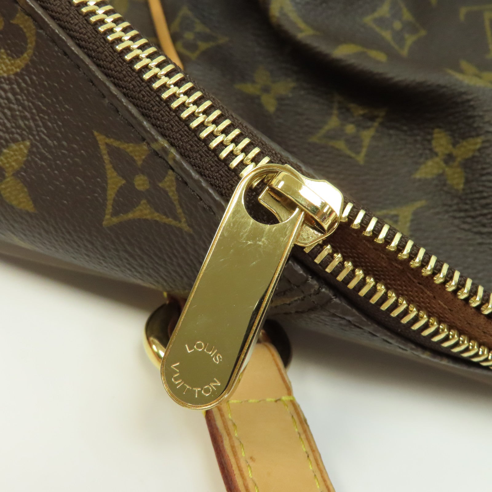 LOUIS VUITTON Monogram Totally PM金扣肩背袋啡色