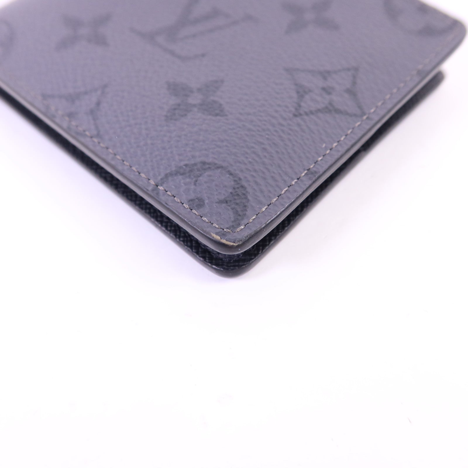 LOUIS VUITTON Monogram Eclipse Reverse Slender Wallet錢包