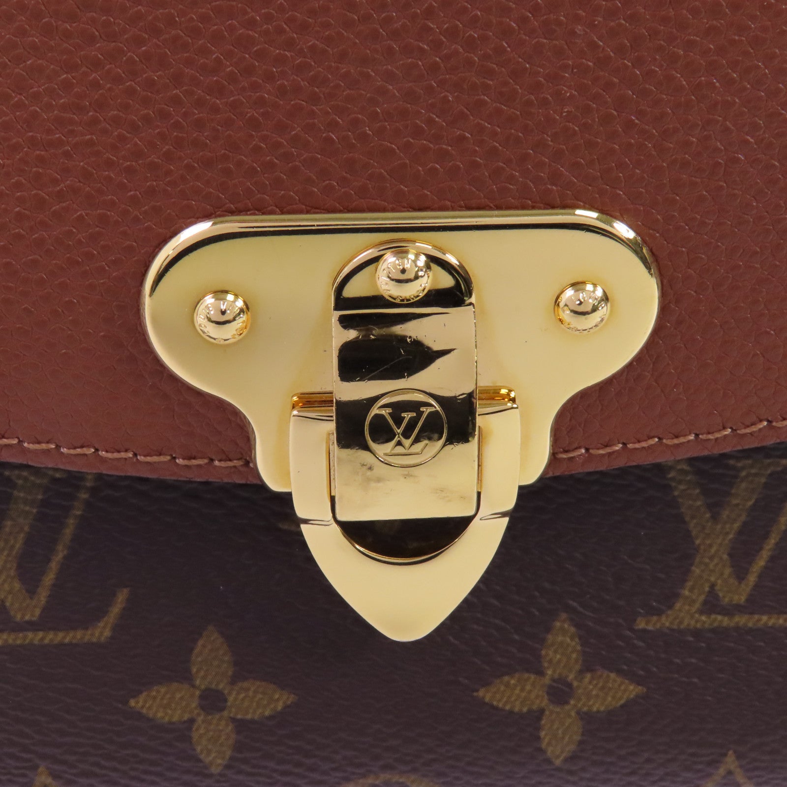LOUIS VUITTON Monogram Saint Placide金扣鏈帶肩背袋