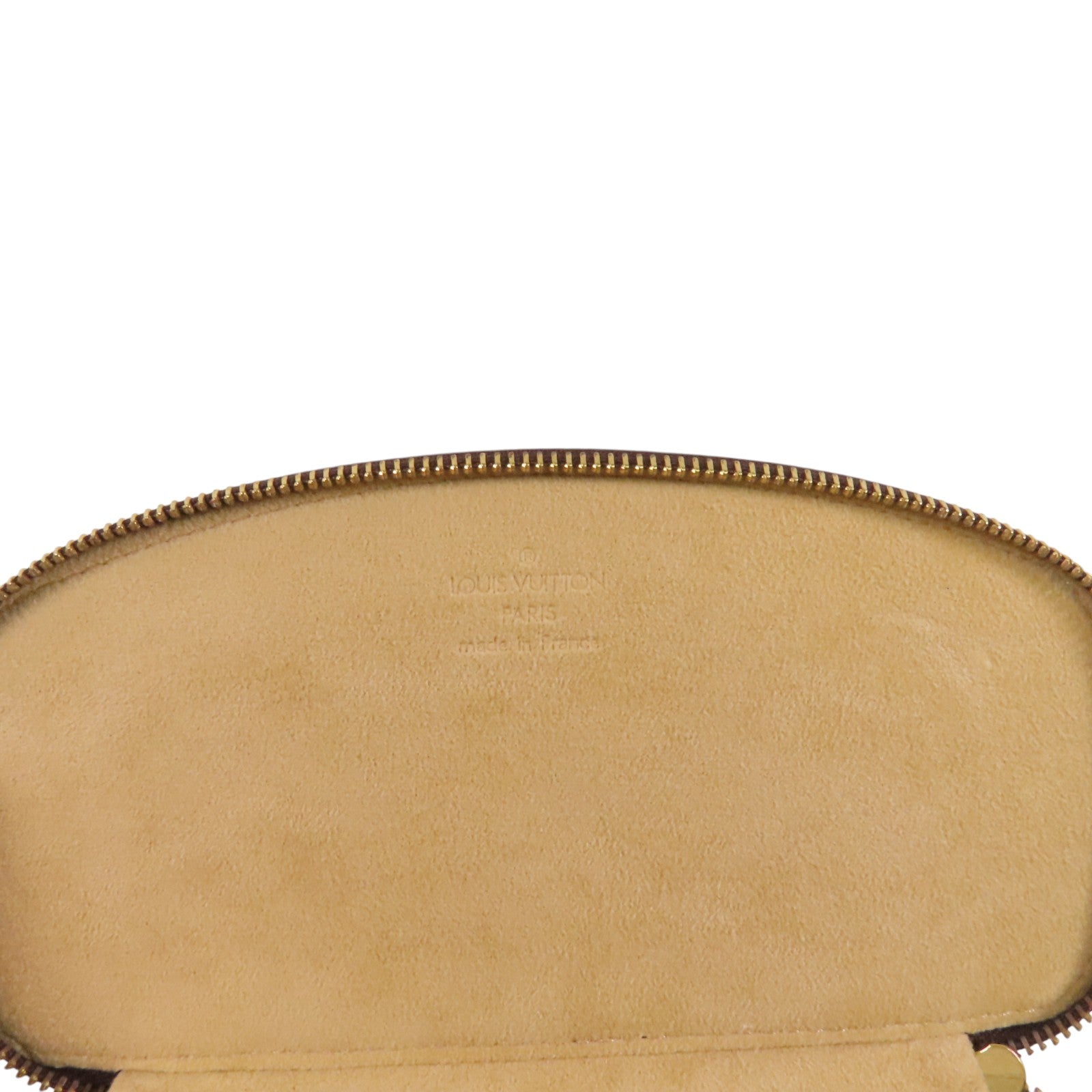 LOUIS VUITTON Monogram Jewelry Case金扣寶石包