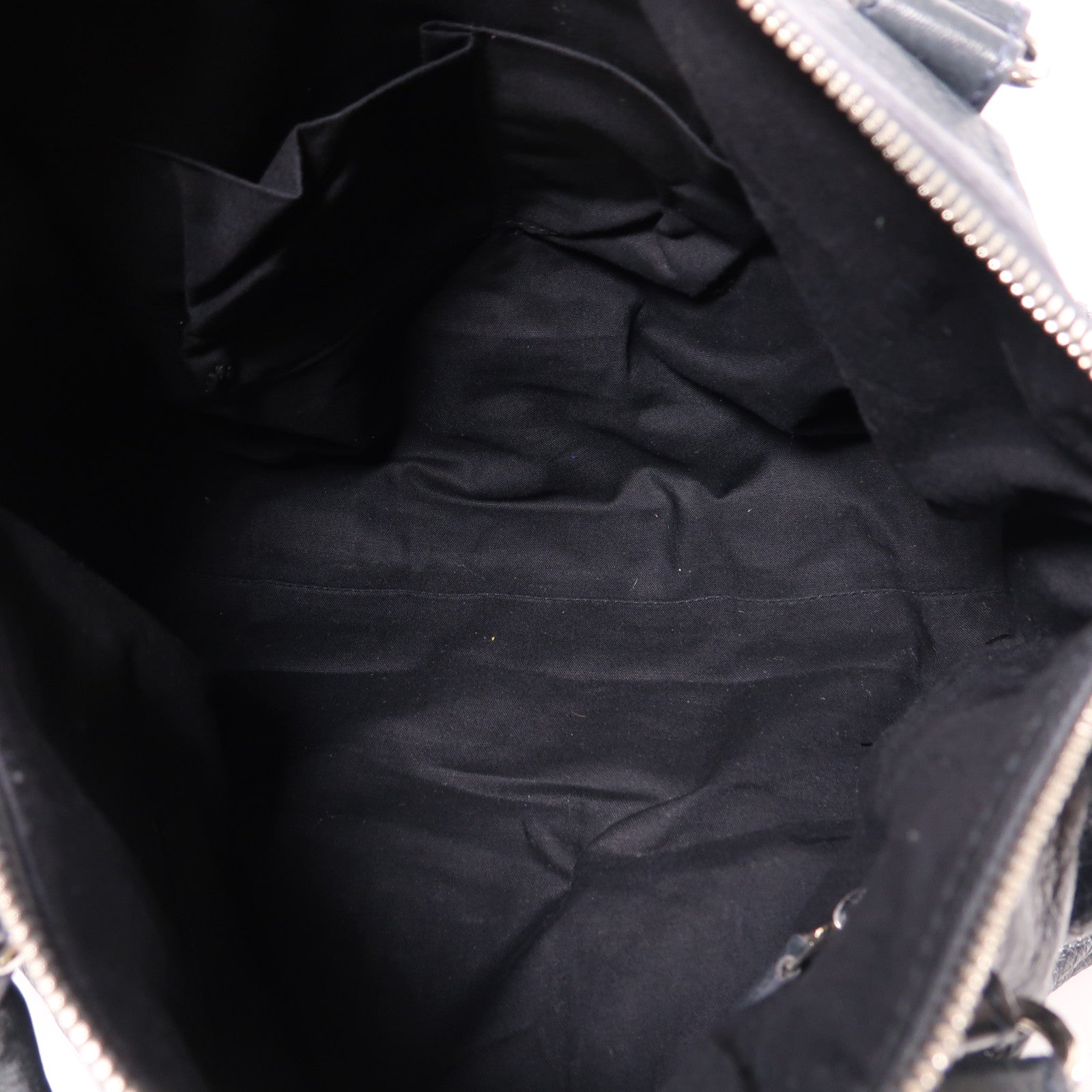 BALENCIAGA 牛皮皮革2 Way Shoulder銀扣手挽肩背兩用袋