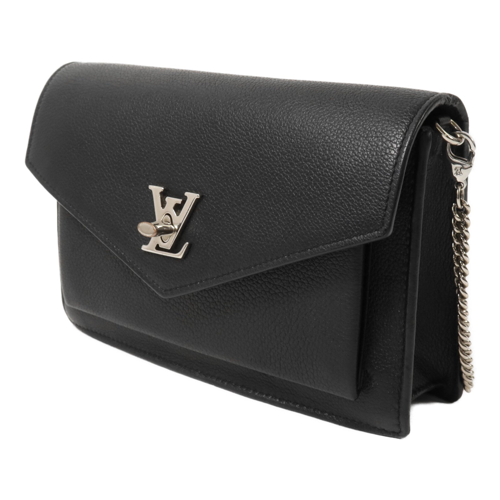 LOUIS VUITTON 【激減優惠】牛皮皮革Mylockme Chain Pochette鏈帶肩背袋