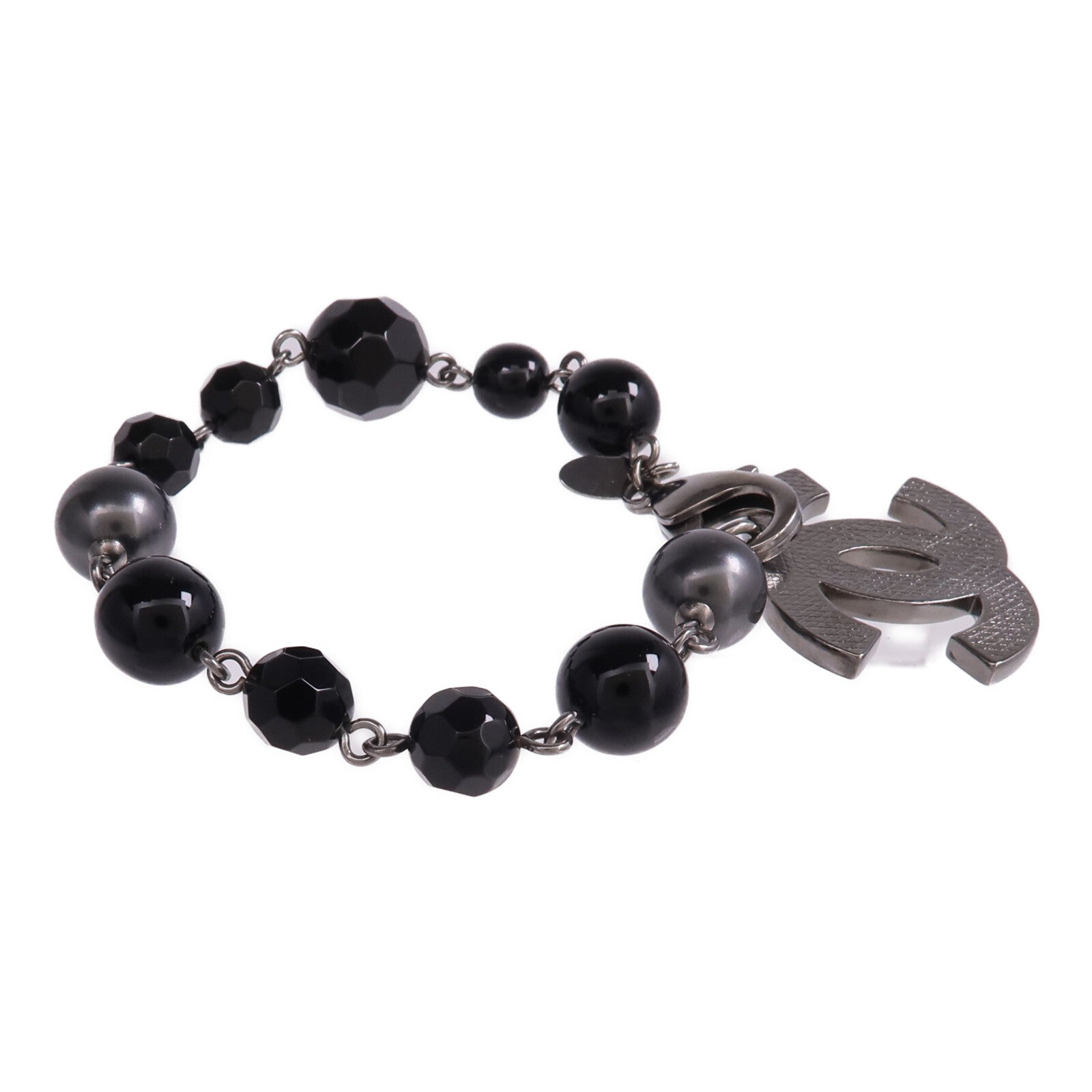 CHANEL PVC/金屬Bracelet手鏈