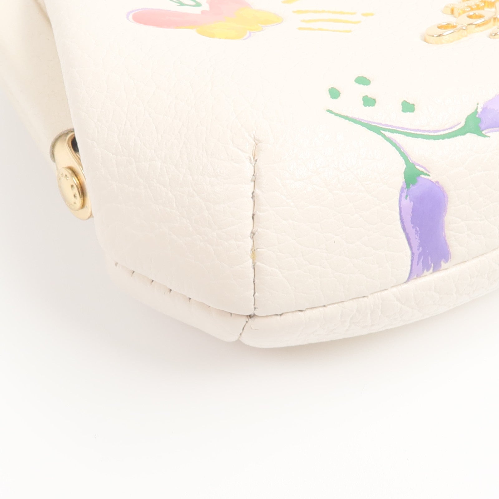 COACH Refined Pebble皮革Kisslock Coin Purse零錢包