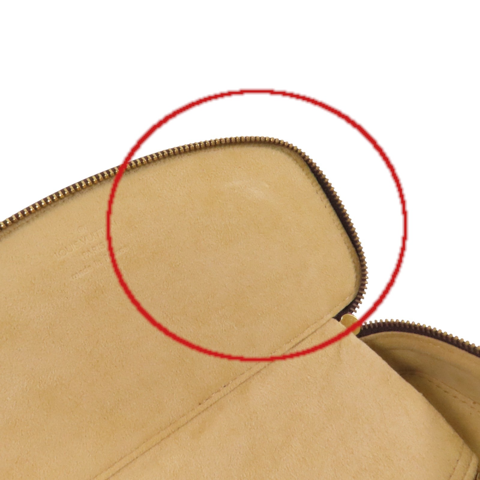 LOUIS VUITTON Monogram Jewelry Case金扣寶石包