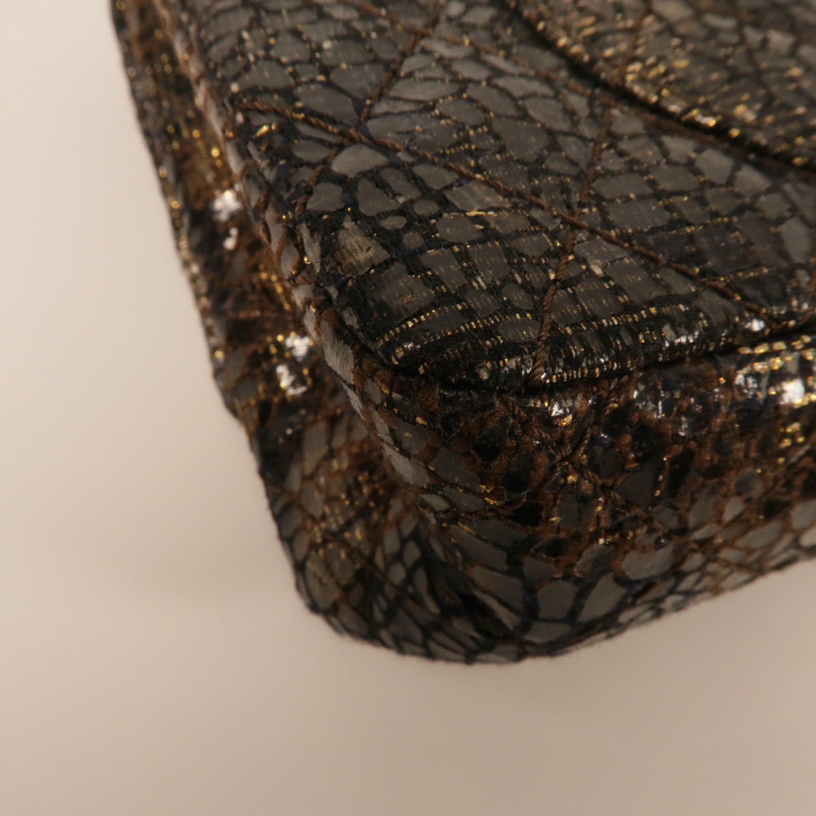 CHANEL Tweed Shanghai Icons Flap Bag鏈帶肩背袋