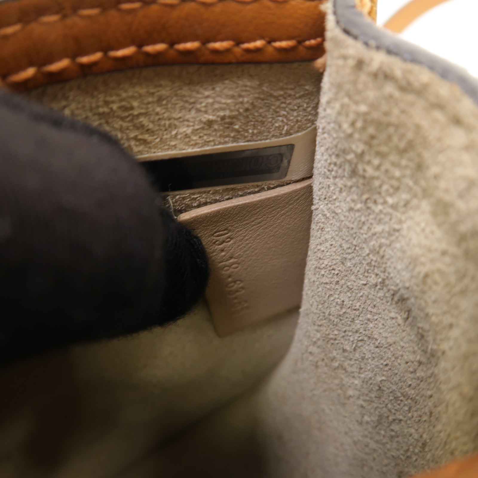 Chloe 【清倉大減價】牛皮皮革Bracelet Nile 2Way Shoulder Bag金扣手挽肩背兩用袋啡色