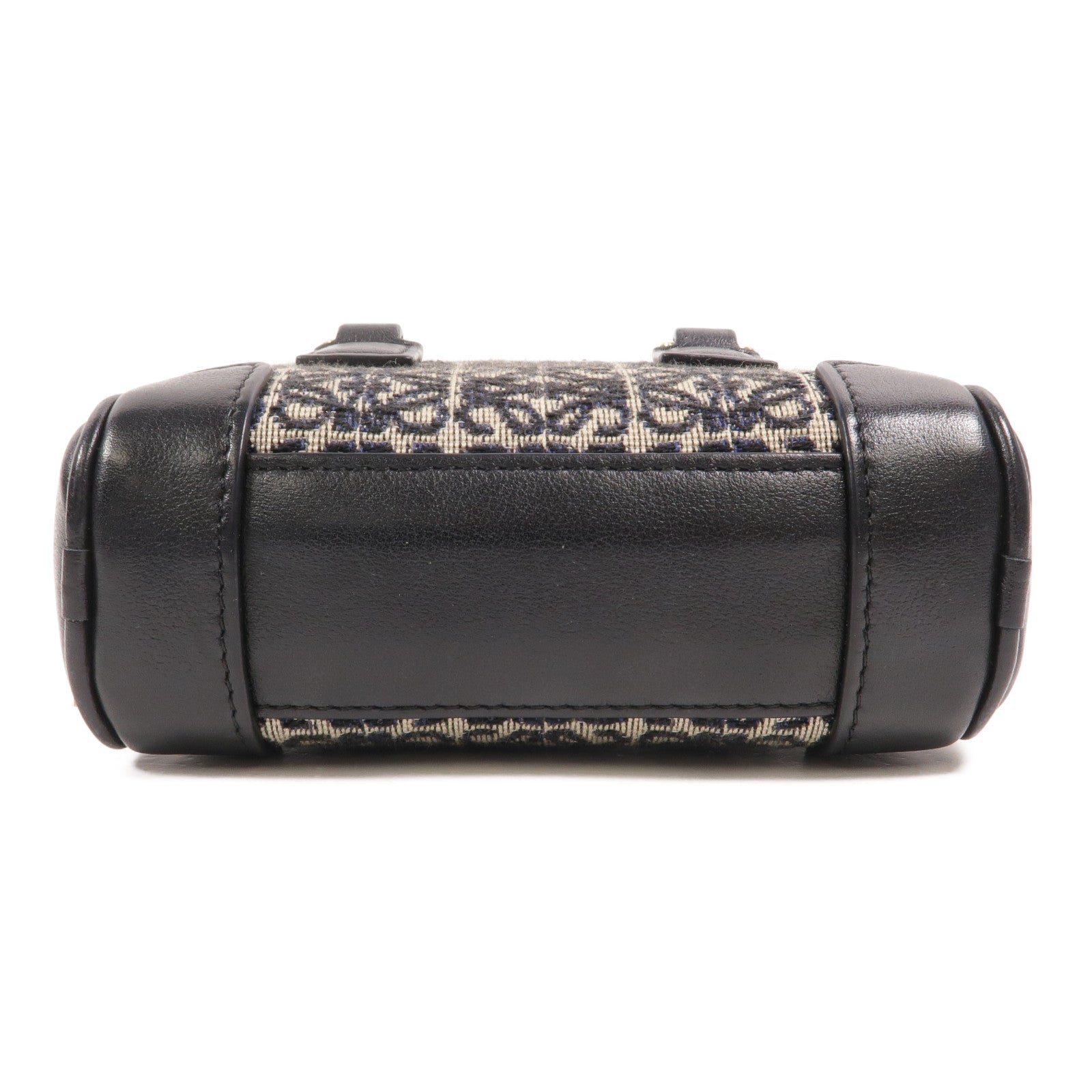 LOEWE 帆布Amazona Nano鏈帶手挽肩背兩用袋