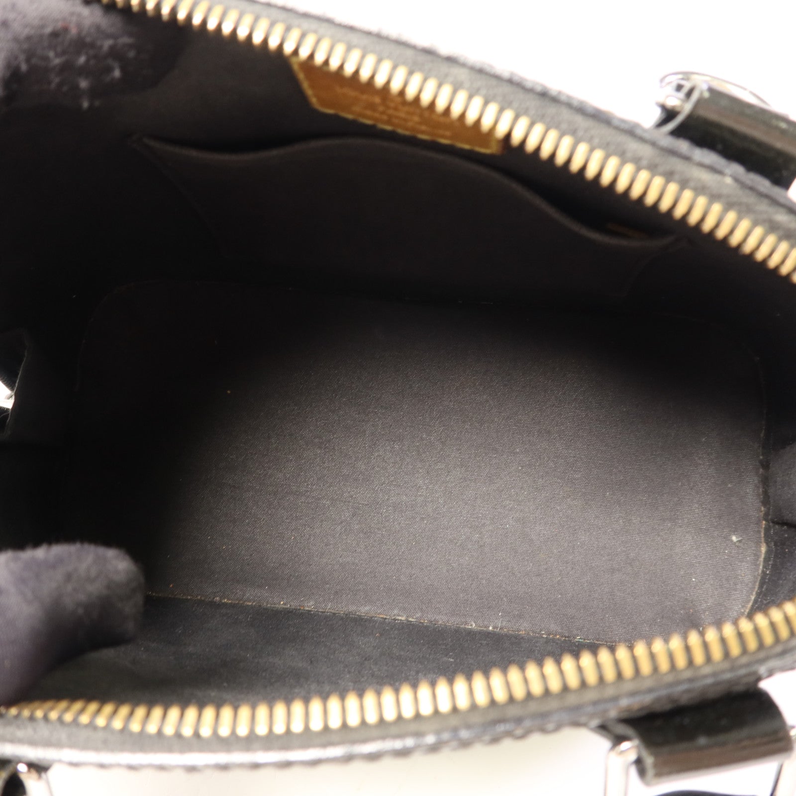 LOUIS VUITTON Vernis Alma BB銀扣手挽肩背兩用袋