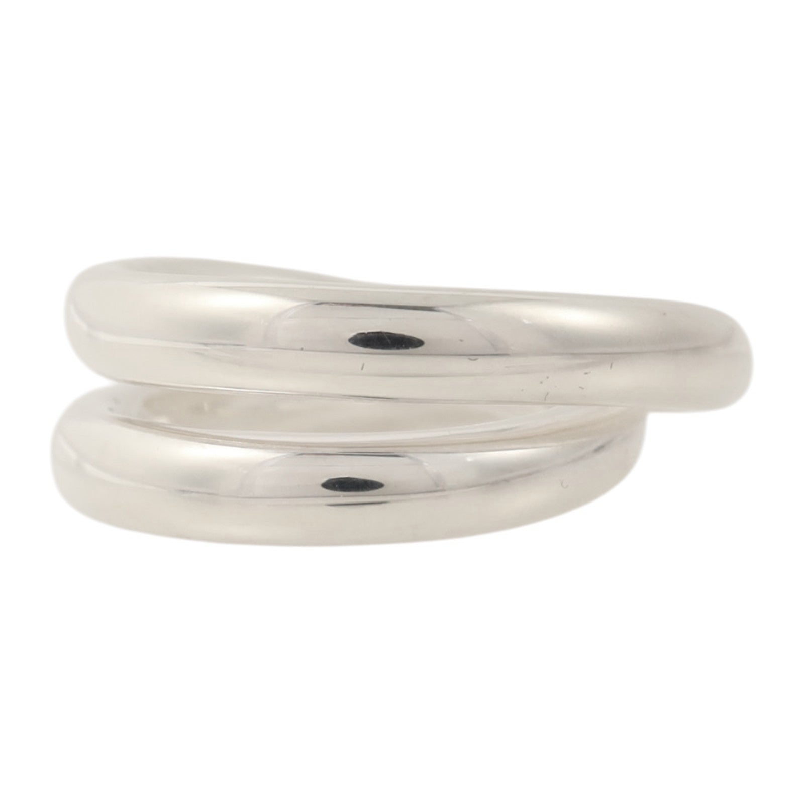 HERMES 925純銀Vertige Ring戒指Hermes#52/US#5.5