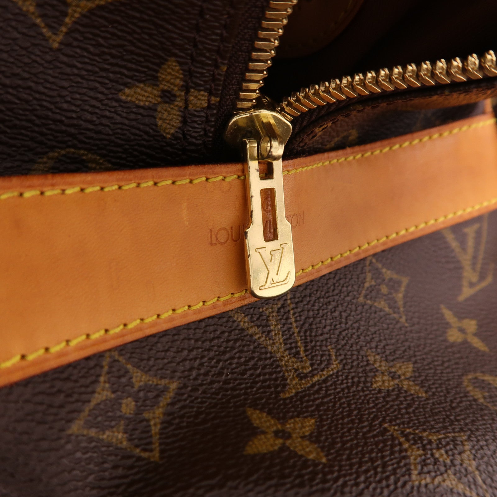 LOUIS VUITTON Monogram Carryall金扣手挽袋