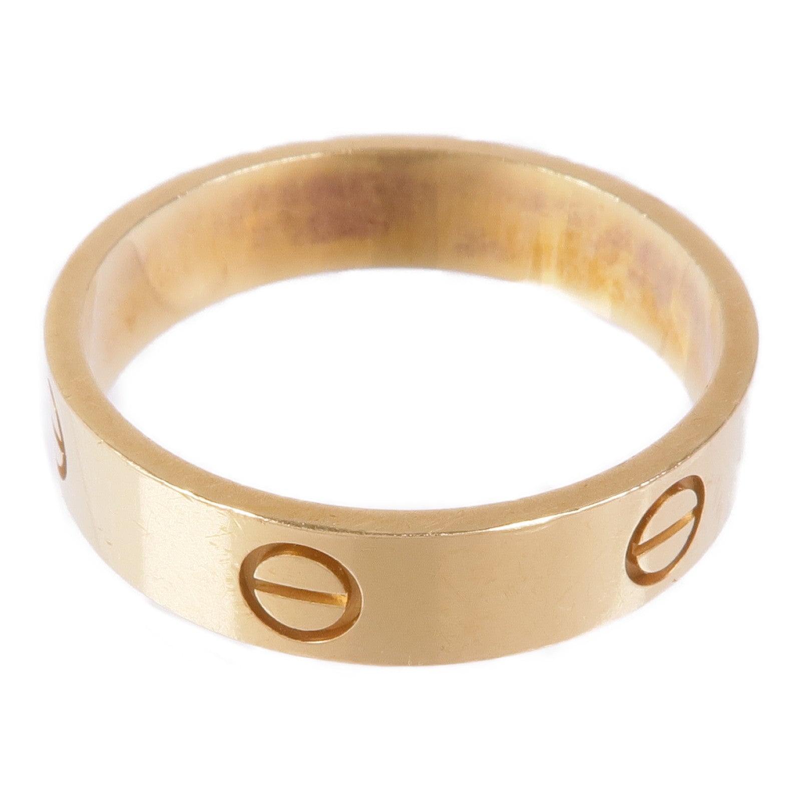 CARTIER 18K黃金Love Ring戒指Cartier#68/US#12