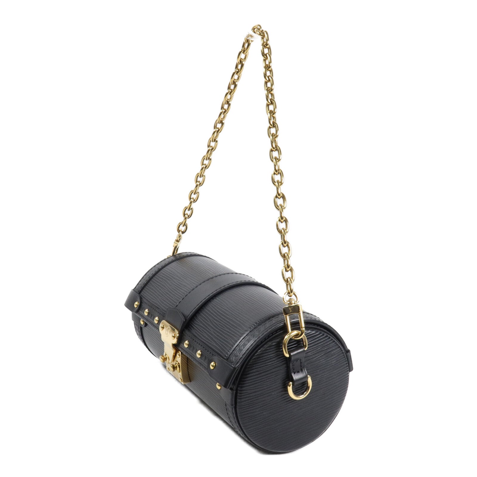 LOUIS VUITTON Epi Papillon Trunk手挽肩背兩用袋