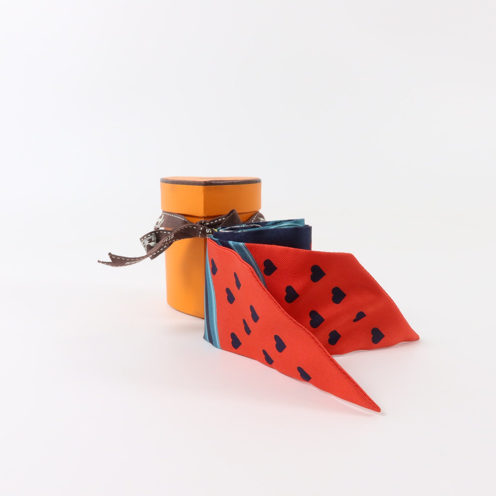 HERMES 絲質Twilly絲巾