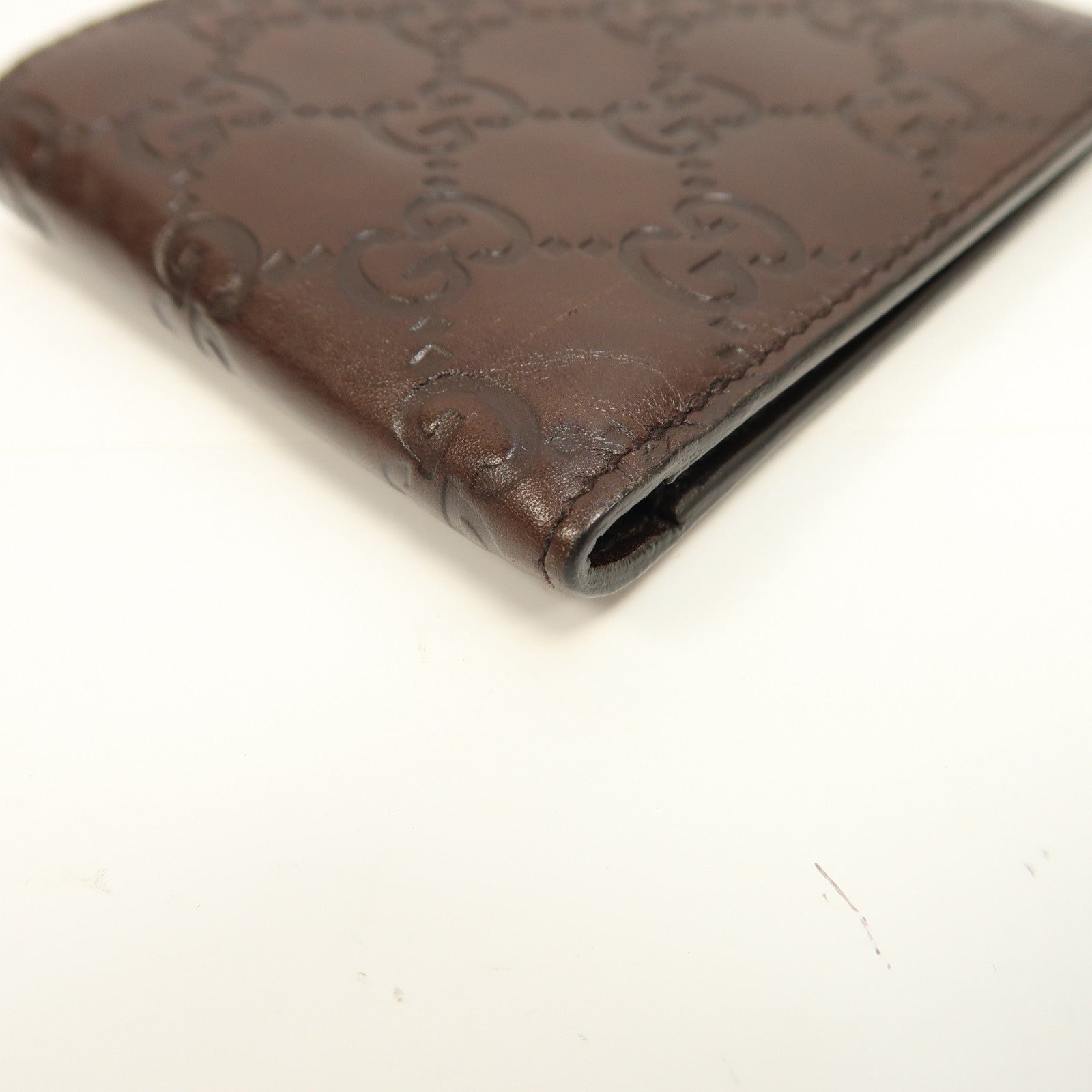 GUCCI 牛皮皮革Wallet錢包啡色