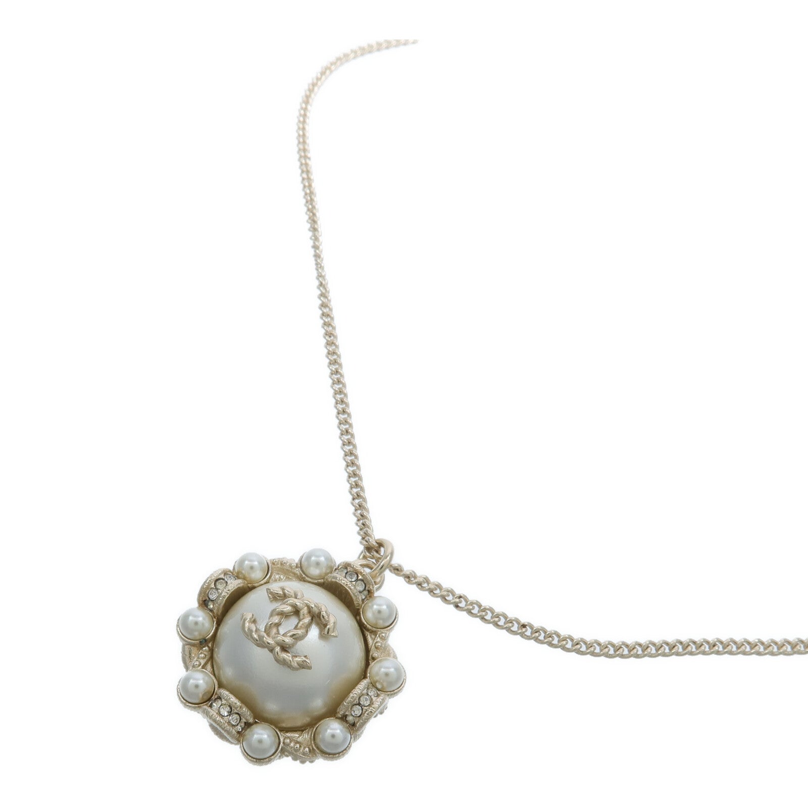 CHANEL PVC/金屬Necklace項鍊