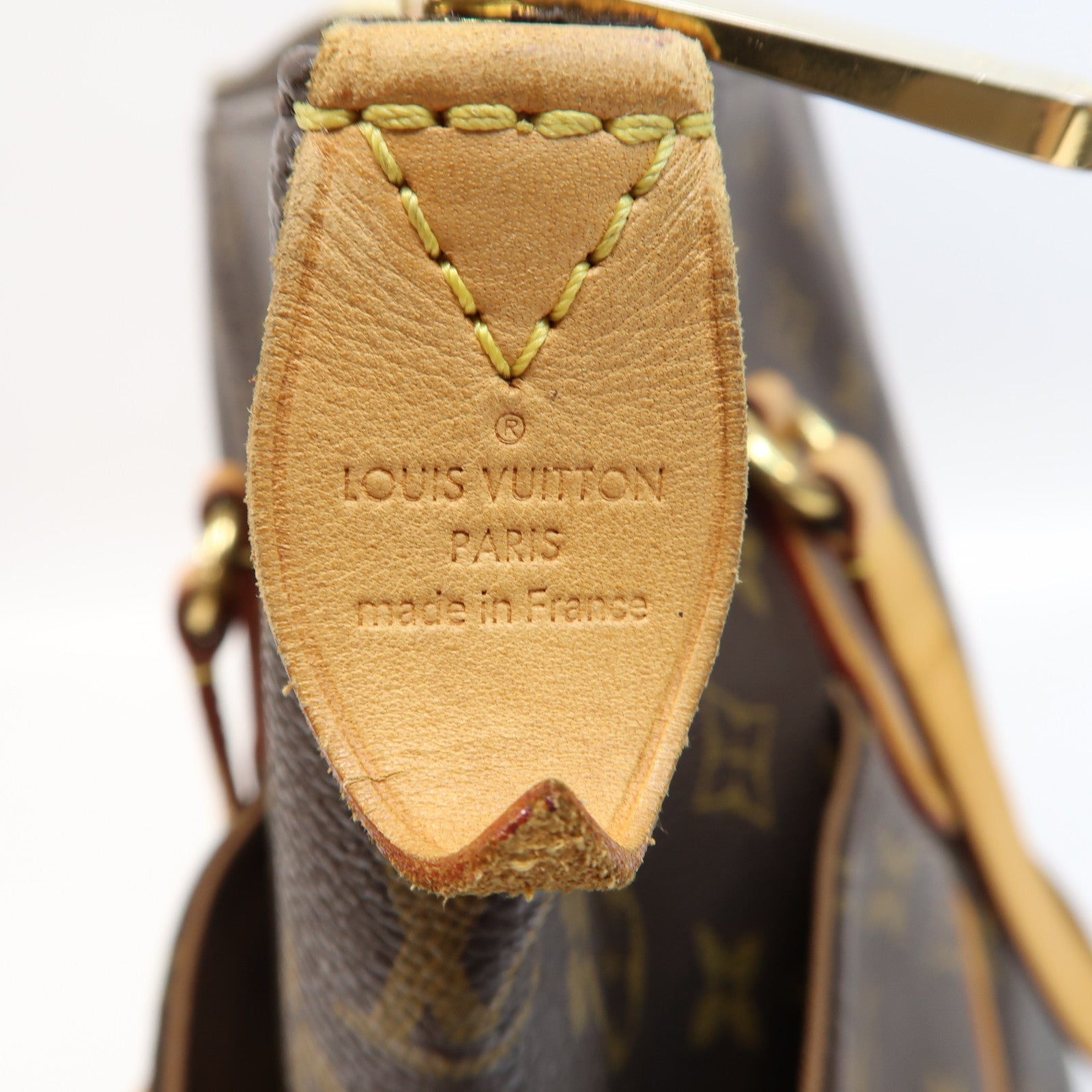 LOUIS VUITTON Monogram Totally GM金扣肩背袋啡色