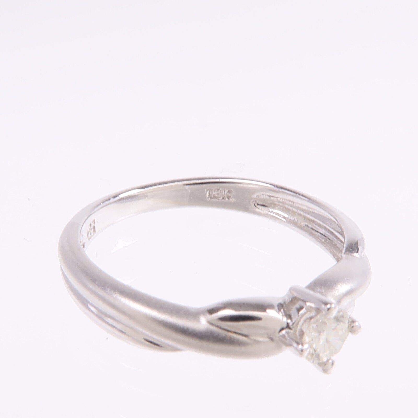 JEWELRY 18K白金Diamond Ring鑽石戒指US#6.25