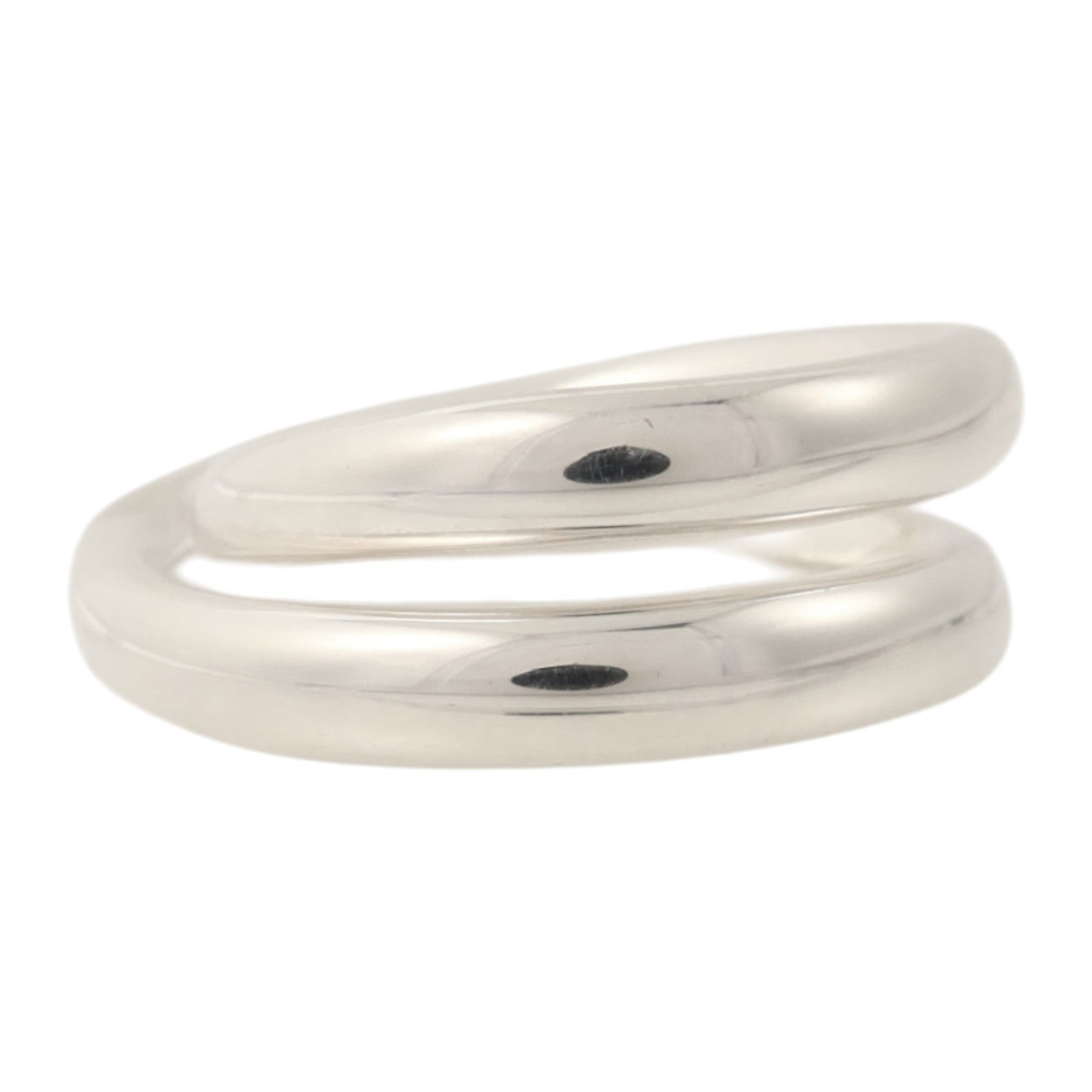 HERMES 925純銀Vertige Ring戒指Hermes#52/US#5.5