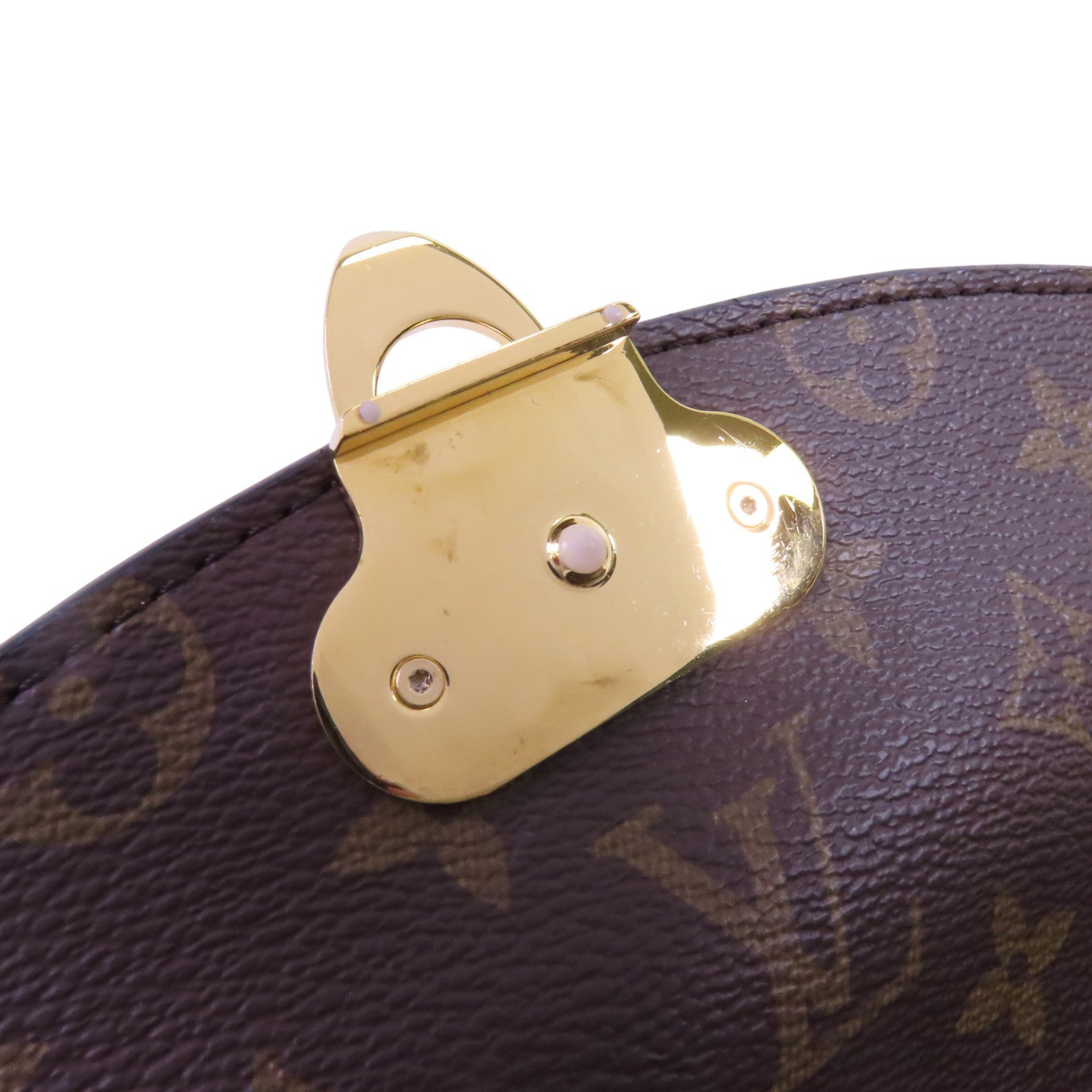 LOUIS VUITTON Monogram Saint Placide金扣鏈帶肩背袋