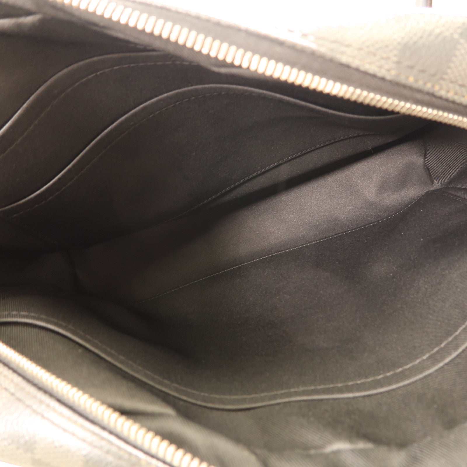 LOUIS VUITTON Damier Graphite Dayton MM銀扣肩背袋