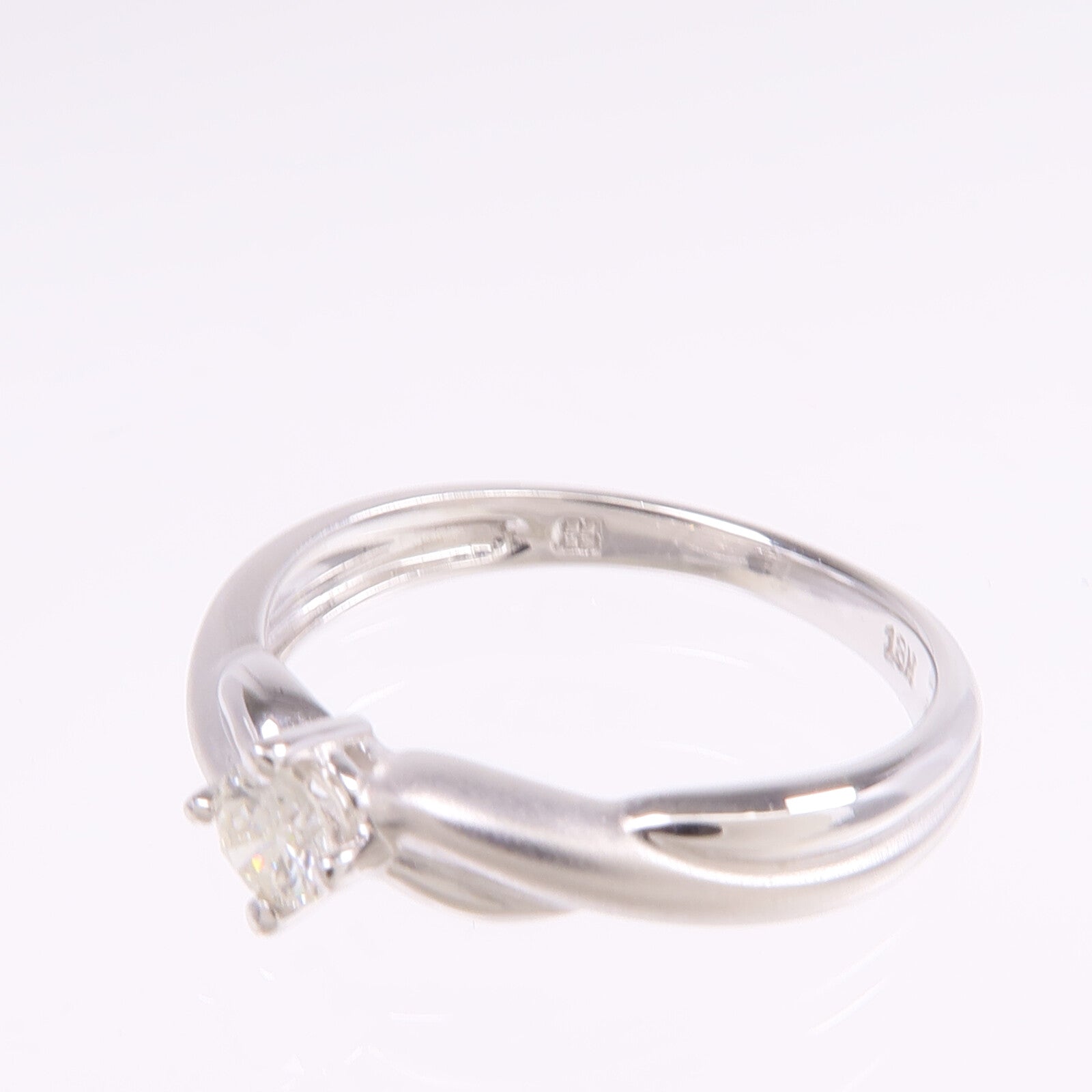JEWELRY 18K白金Diamond Ring鑽石戒指US#6.25