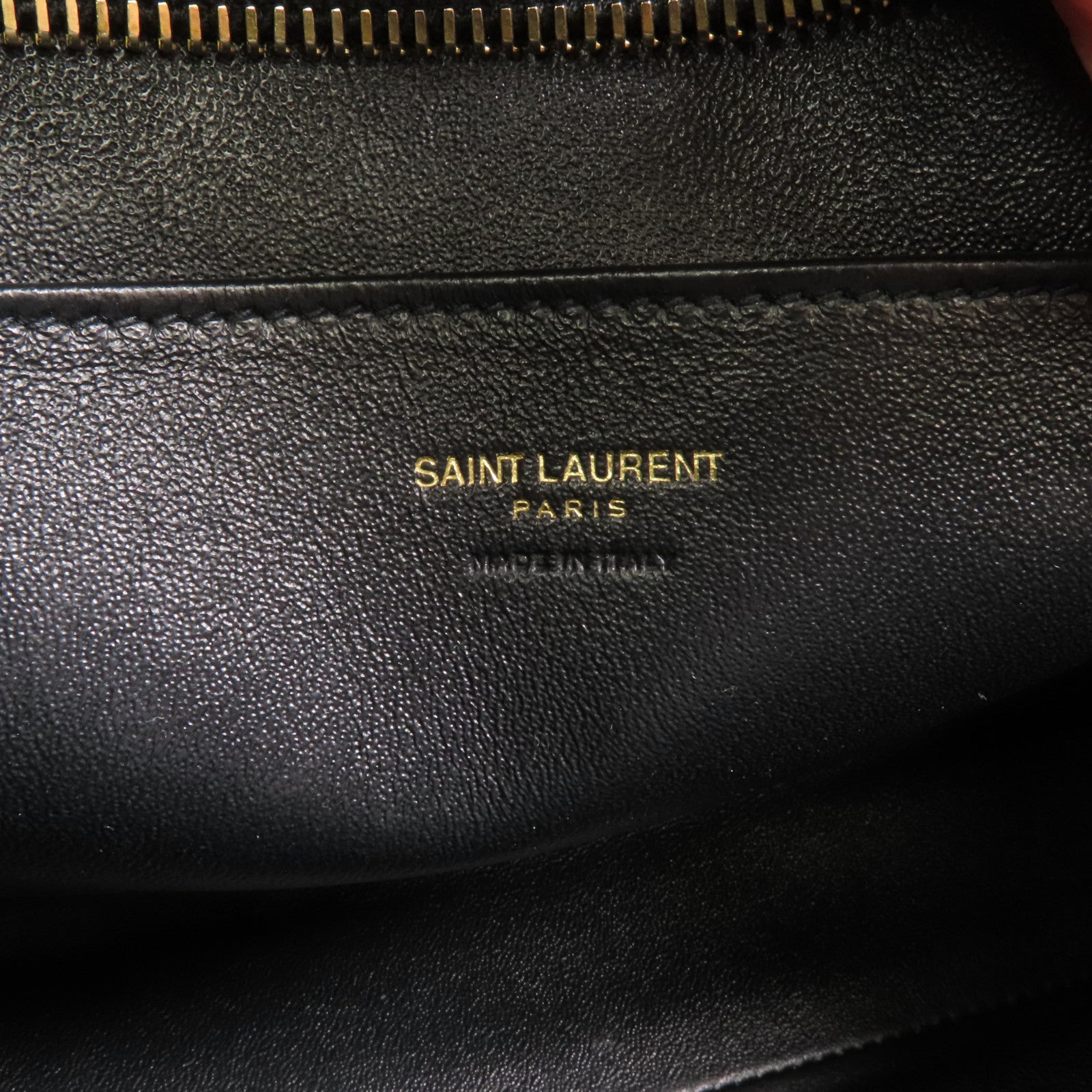 SAINT LAURENT 牛皮皮革Baby Cabas金扣手挽肩背兩用袋